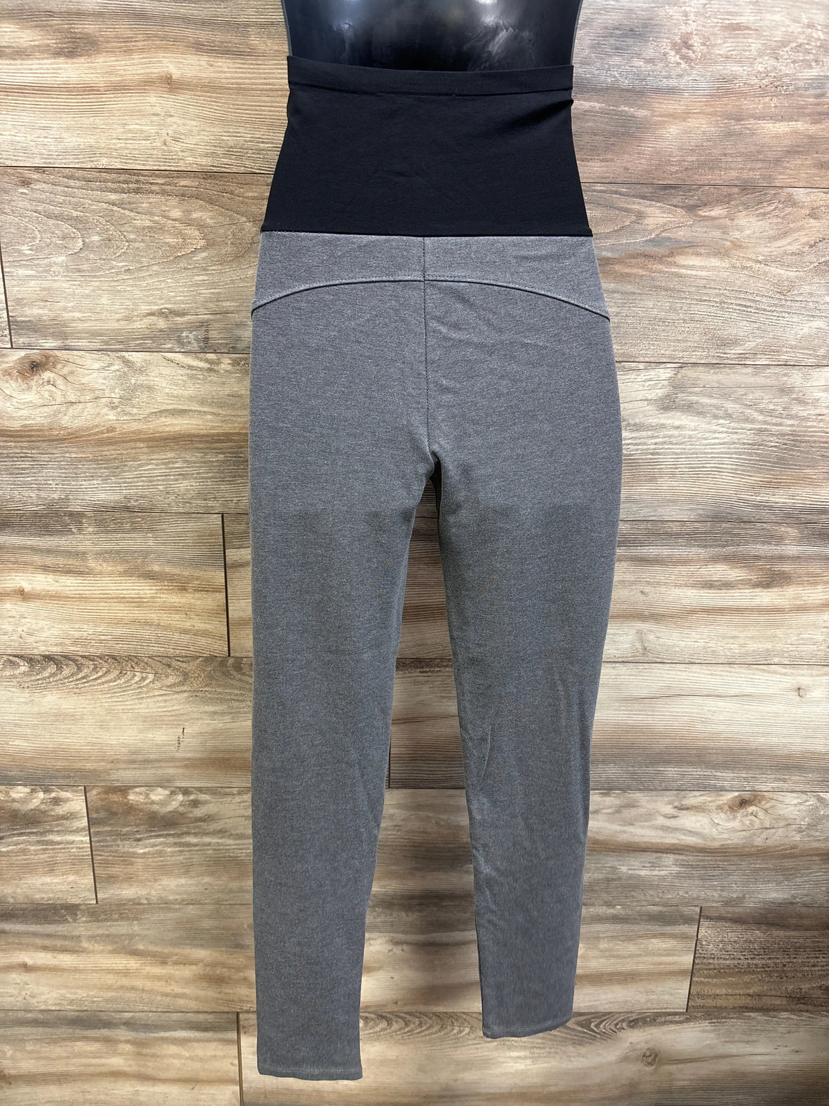 Time & Tru Maternity Full Panel Pants Grey sz Medium (8-10)