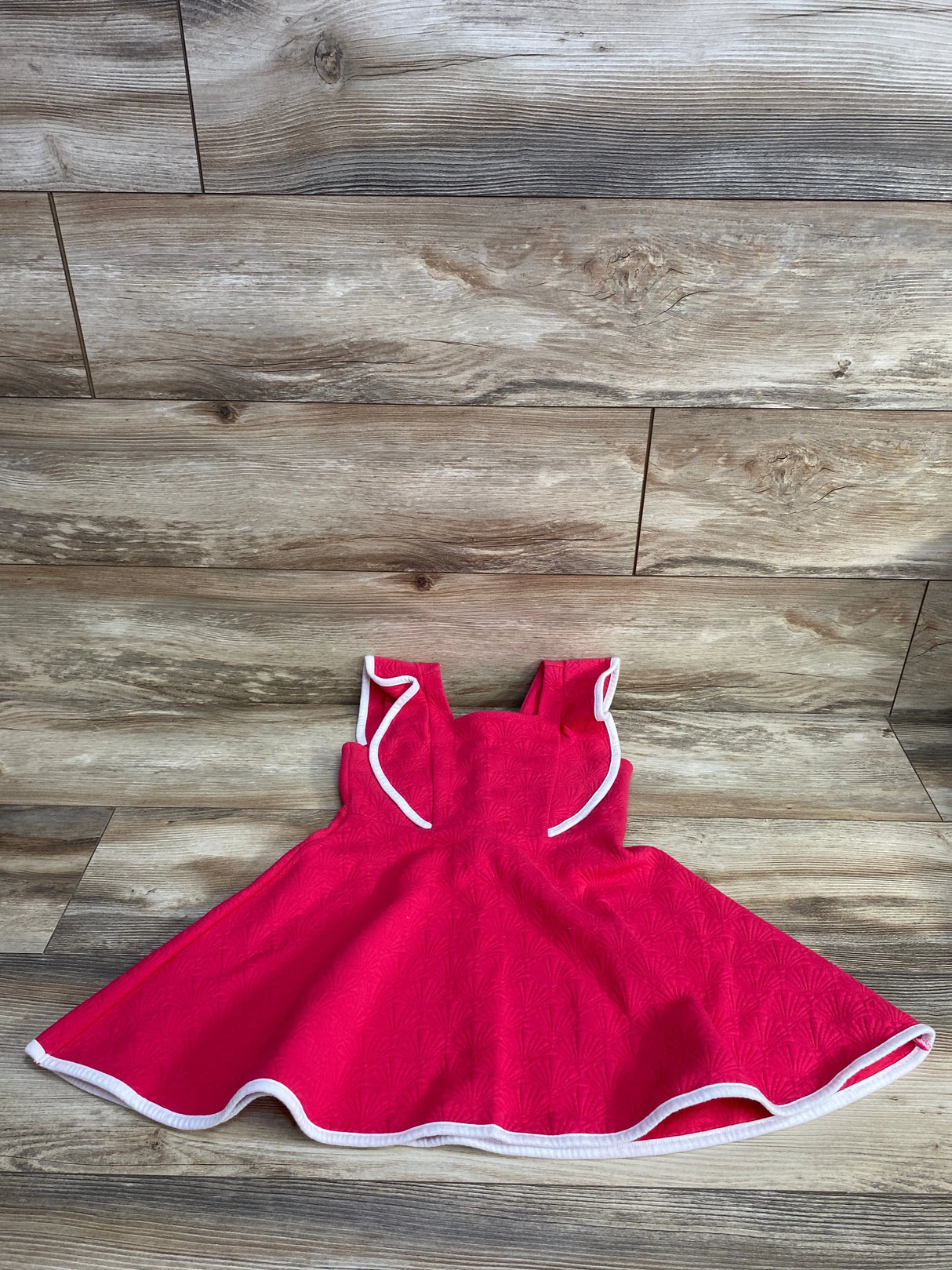 Janie and Jack Jacquard Dress Pink sz 5T - Me n Mommy To Be