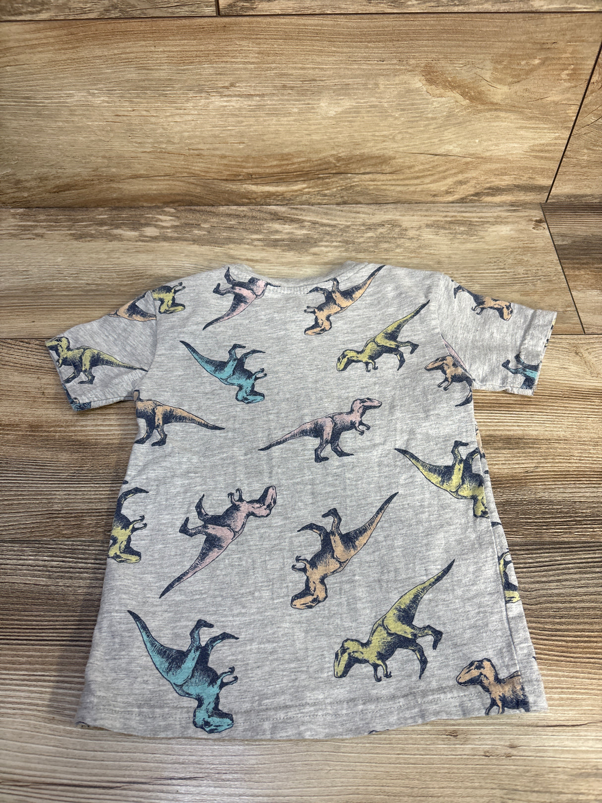 American Hawk Dinosaur Shirt Grey sz 2T