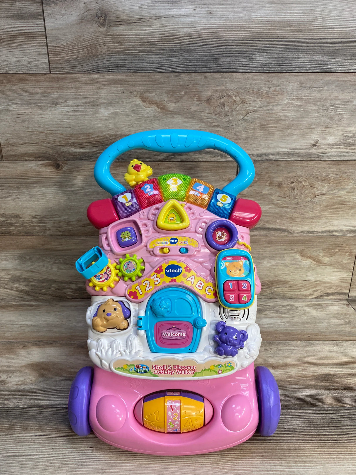 VTech Stroll & Discover Activity Walker - Pink