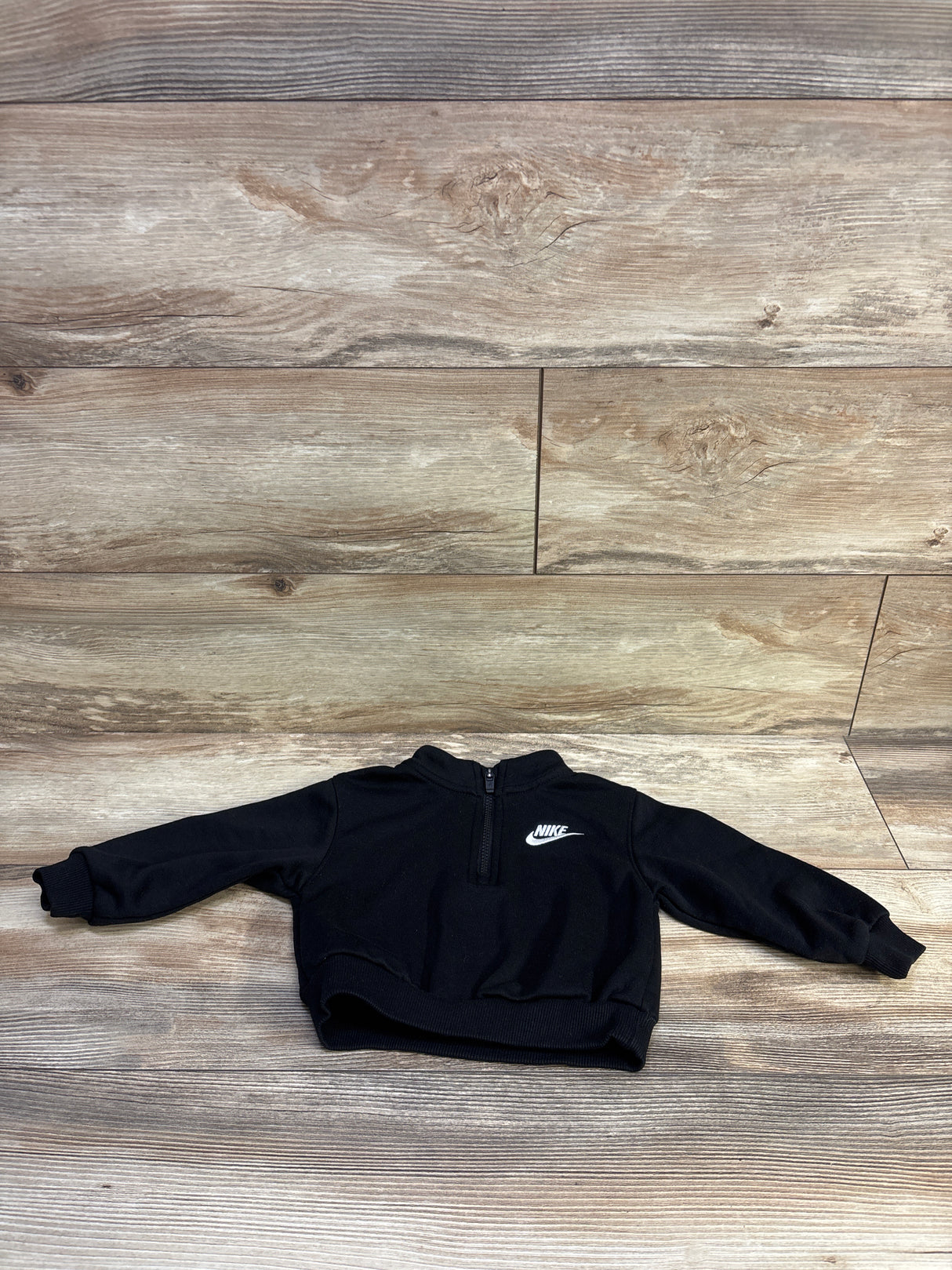 Nike Half Zip Pullover Sweatshirt Black sz 18m