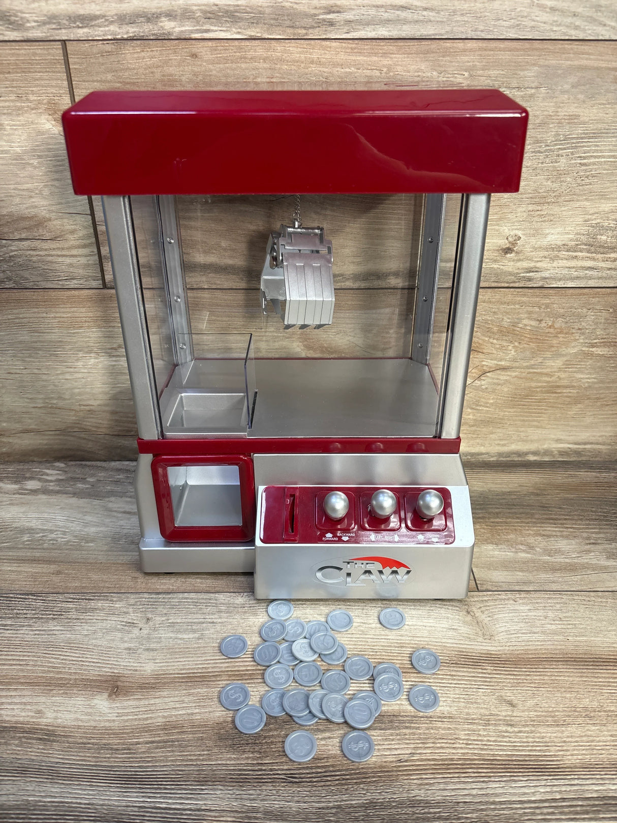 Constructive Plaything The Claw Carnival Crane Game with 30 Coins