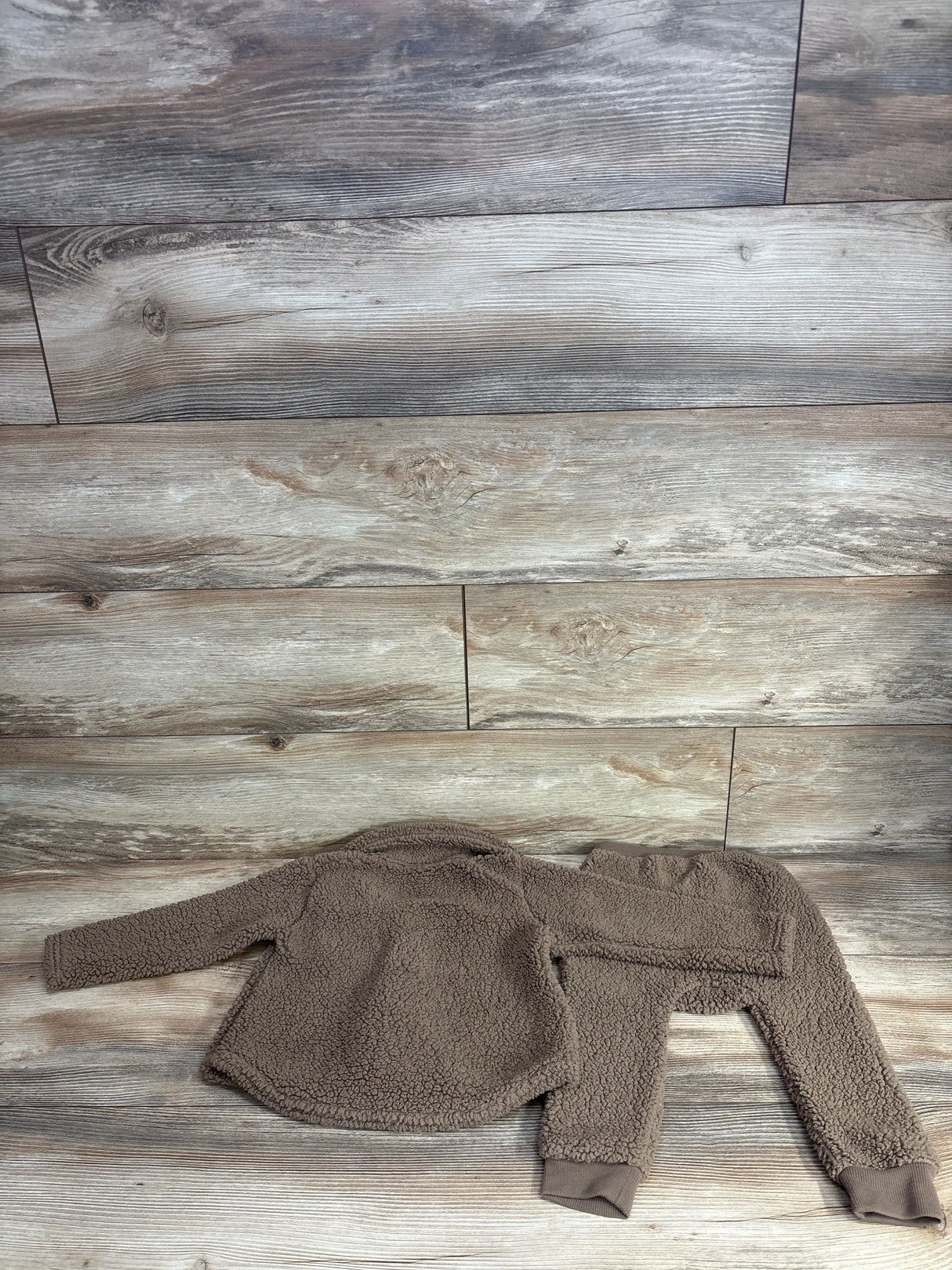Modern Moments Sherpa 2pc Set Brown sz 24m