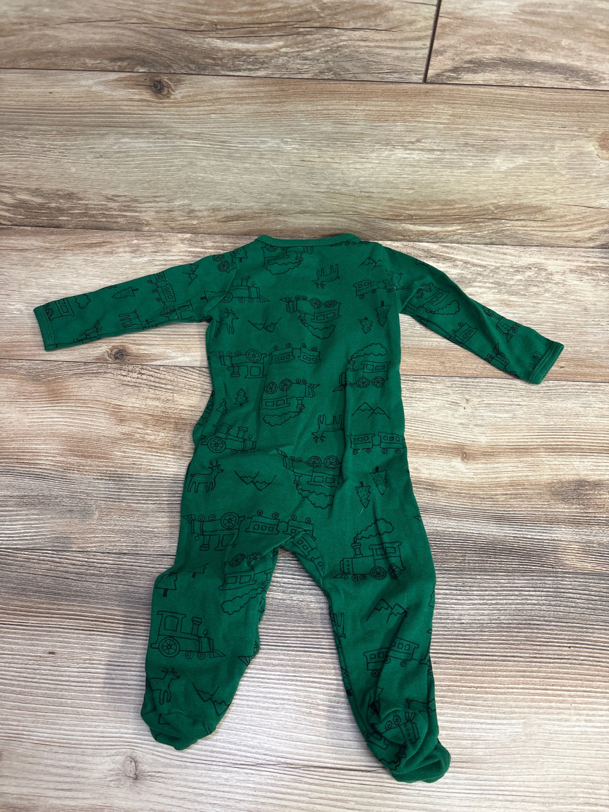 Carter's Train Sleeper Emerald sz 6m