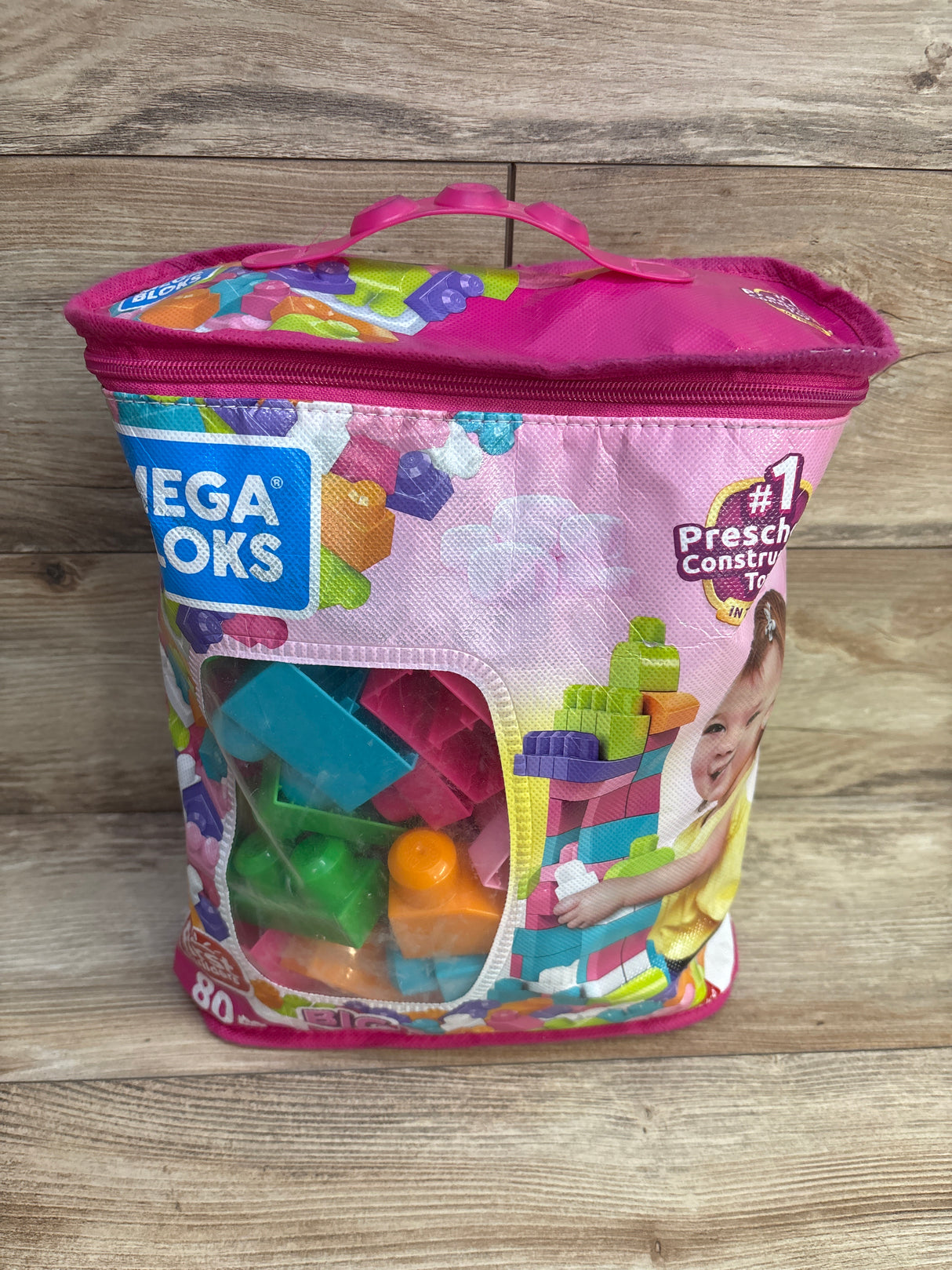 Mega Bloks First Builders Bag Playset - 82pc