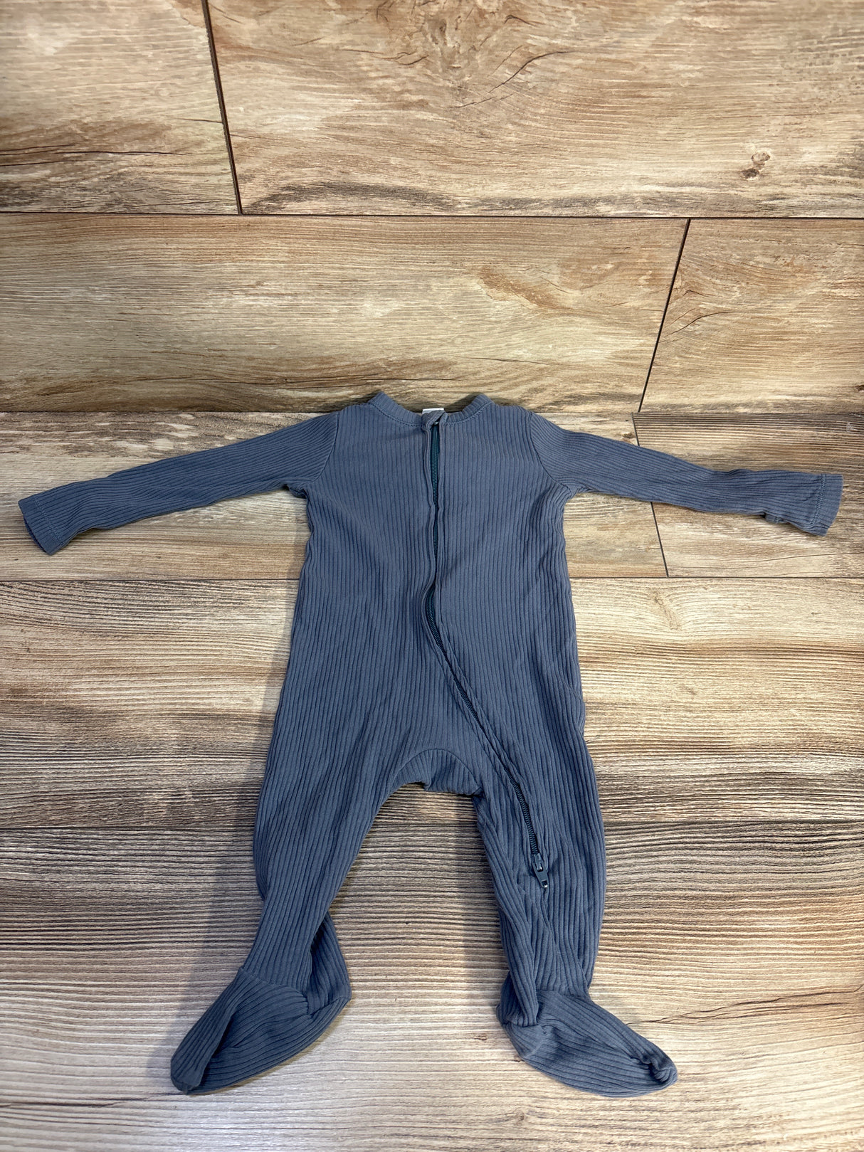 Old Navy Ribbed Sleeper Slate sz 3-6m