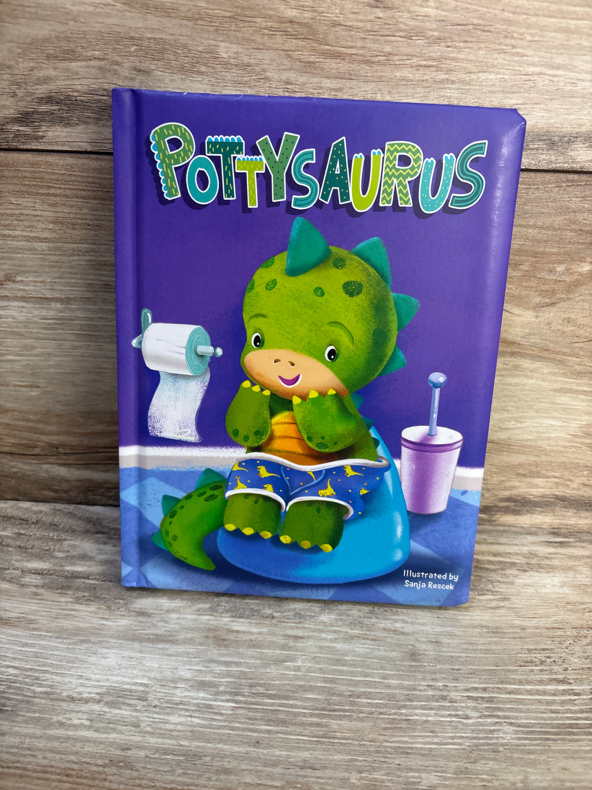 Pottysaurus Padded Board Book