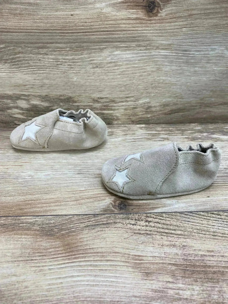 Minnetonka Star Infant Bootie Tan Sz 4c - Me n Mommy To Be