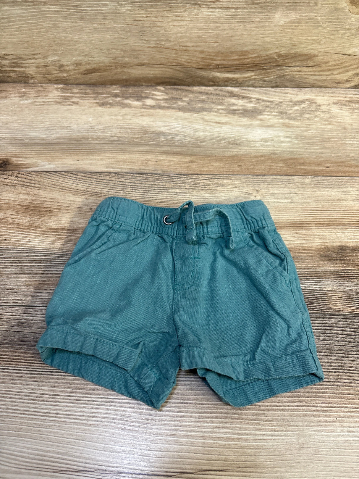 Cat & Jack Rayon Shorts Teal sz 12m