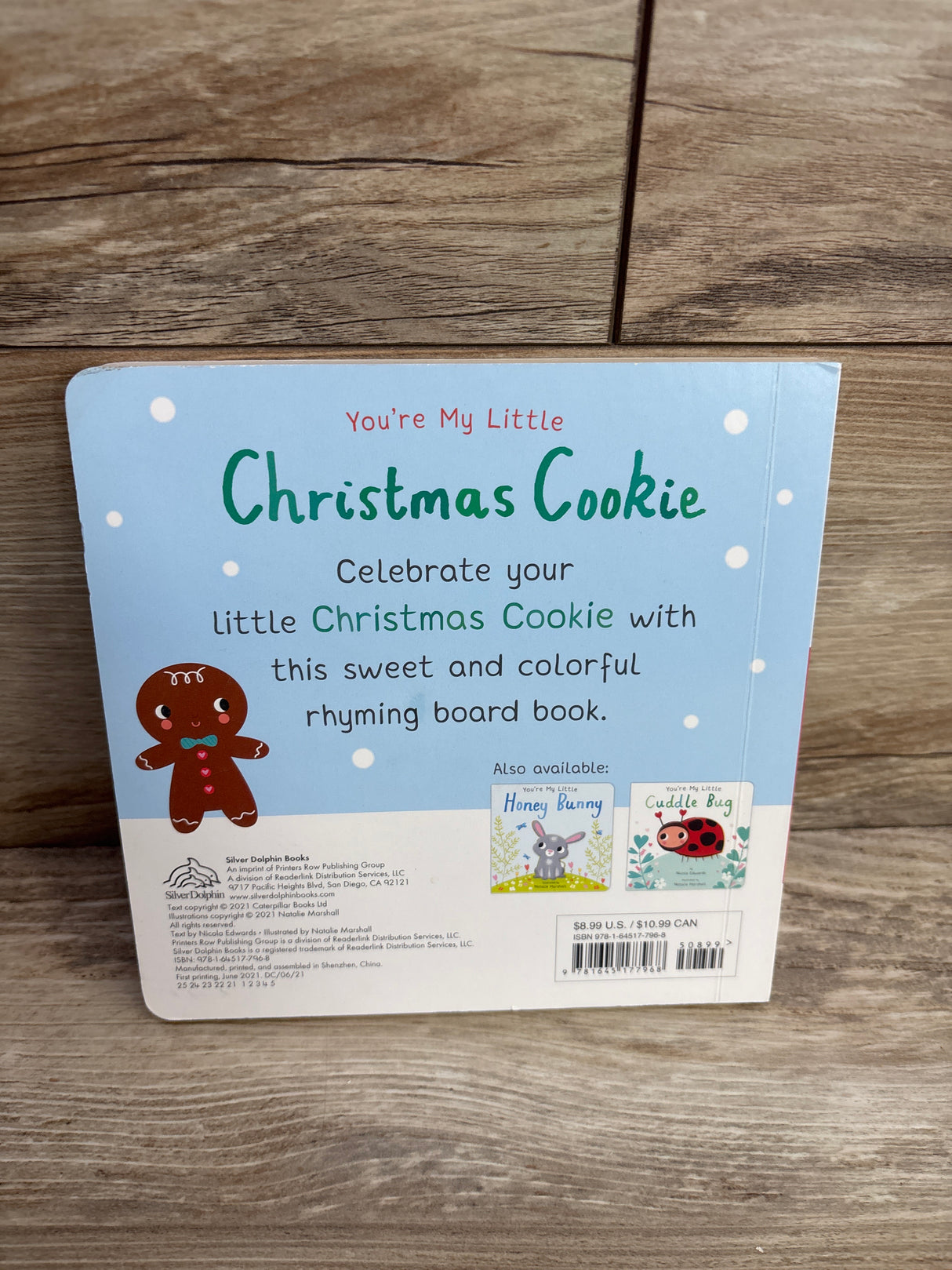 You're My Little Christmas Cookie Board Book