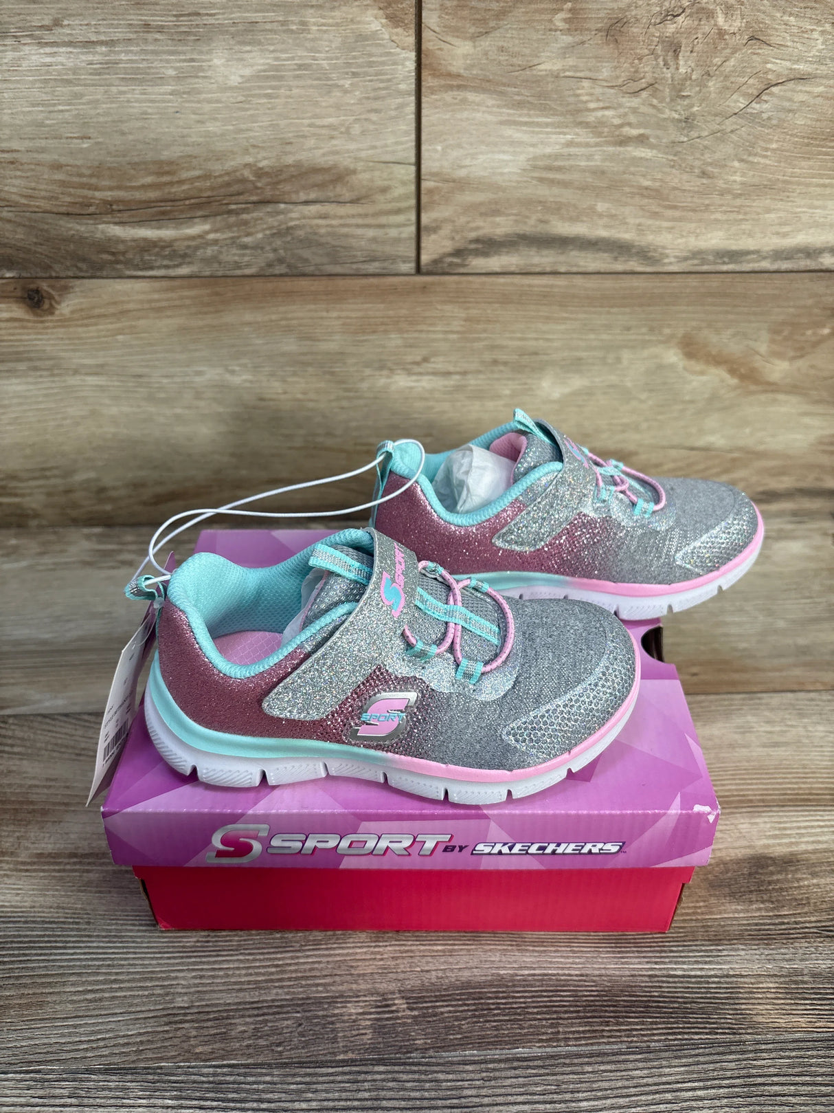 NEW Sketchers S Sport Bethanie 2.0 Sneakers Grey sz 10c