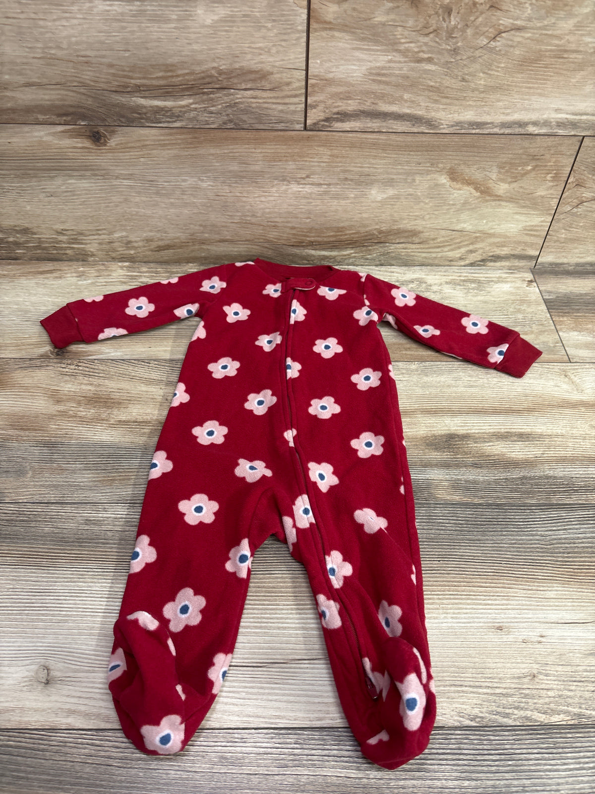 Carter's Blanket Sleeper Red sz 9m