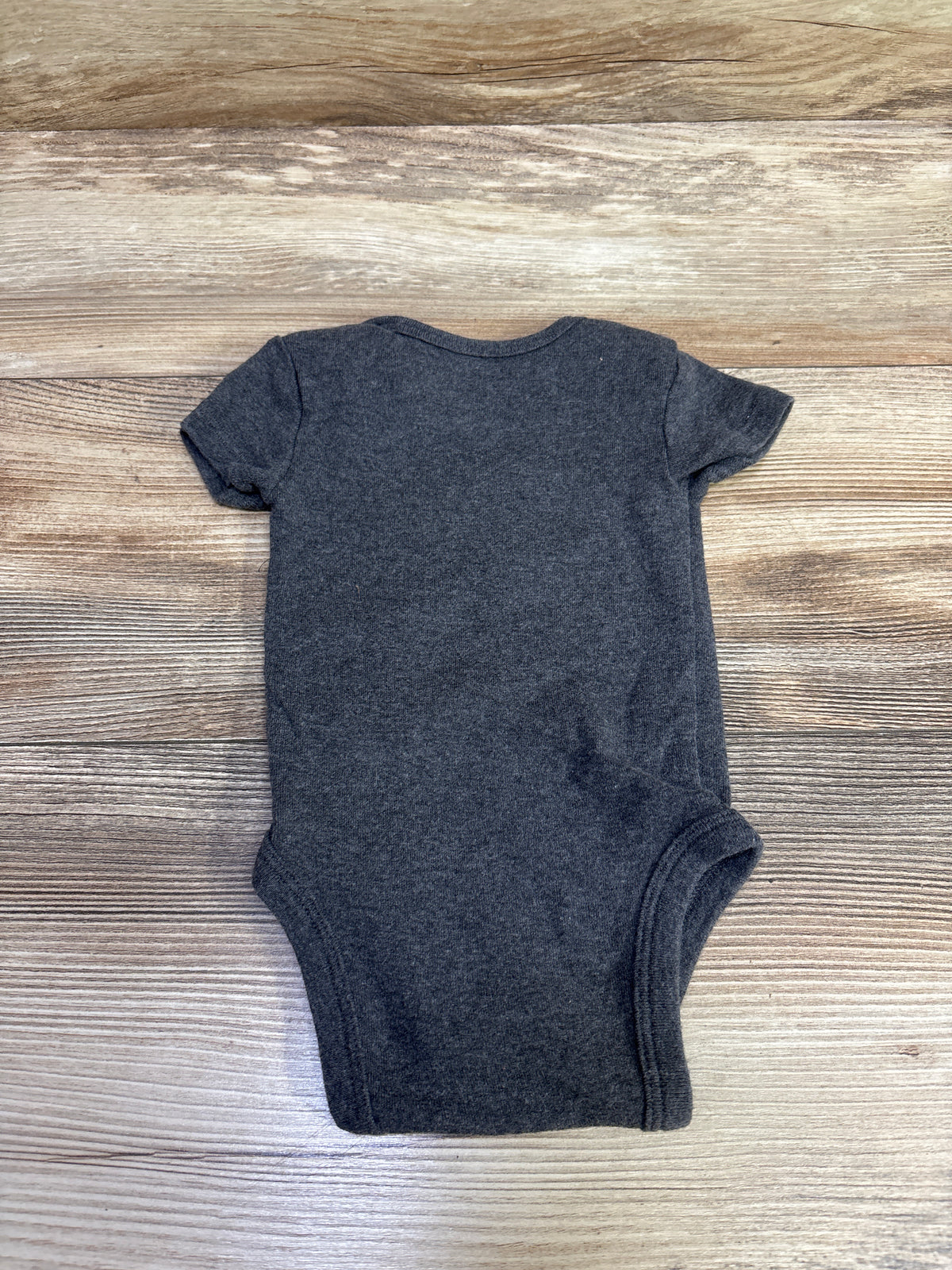 Okie Dokie Cuter Version Of Dad Bodysuit Grey sz 6m