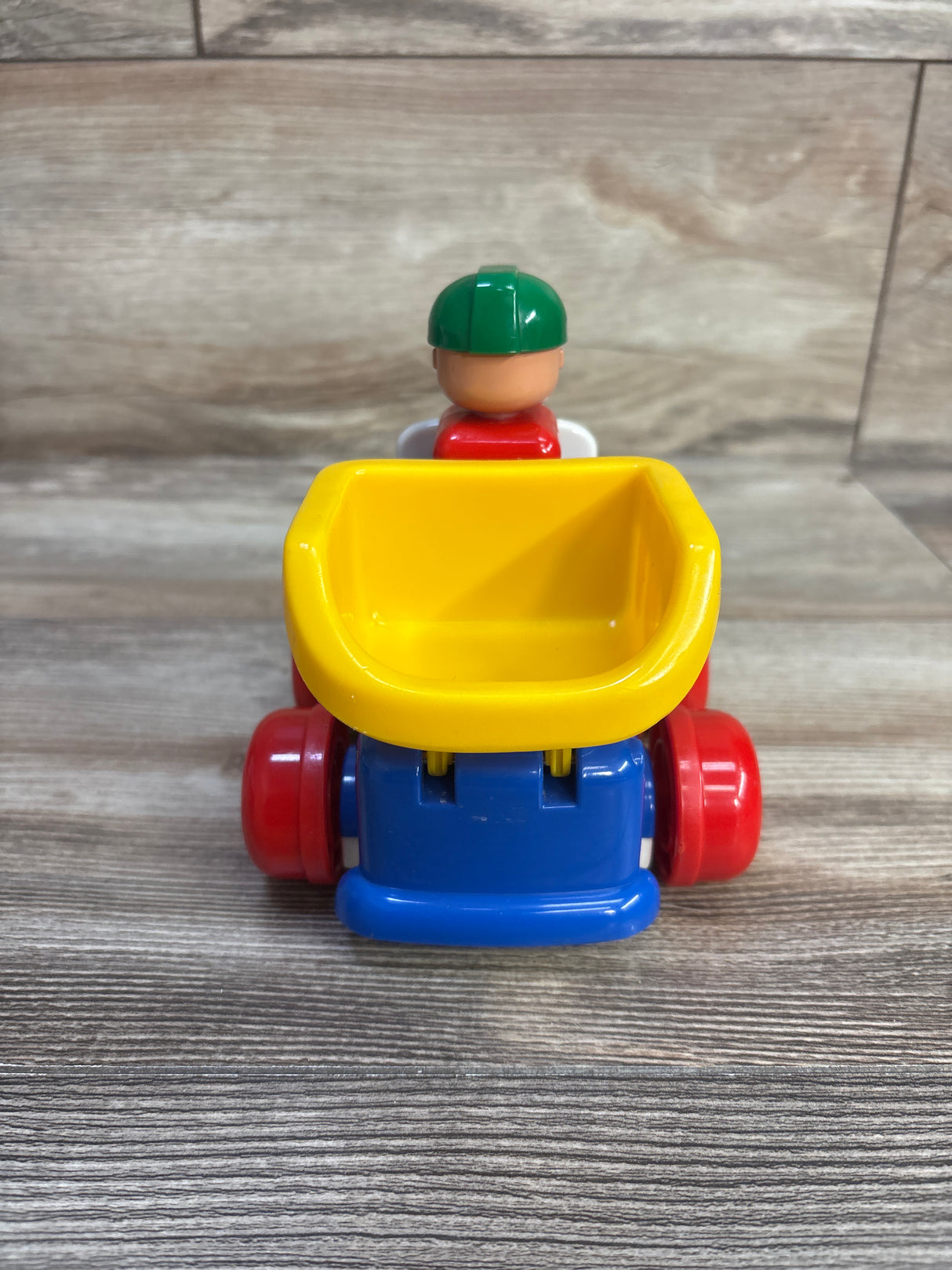 Vintage Tomy Push N Go Dump Truck Toy 1991