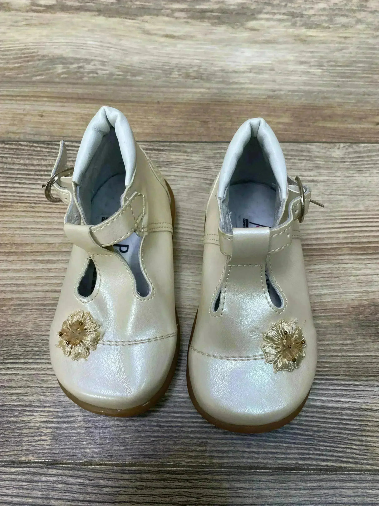 A&P Kids Shoes Girls' Mary Jane High Top Walkers Off White Sz 4c - Me n Mommy To Be