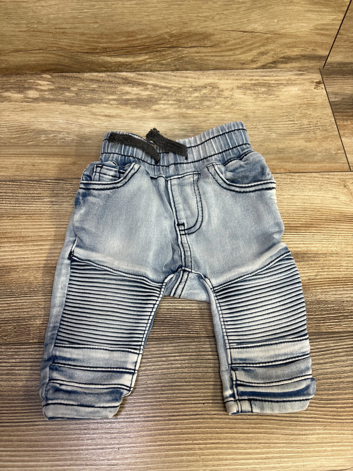 Cotton On Baby Jay Moto Jeans Blue sz 0-3m