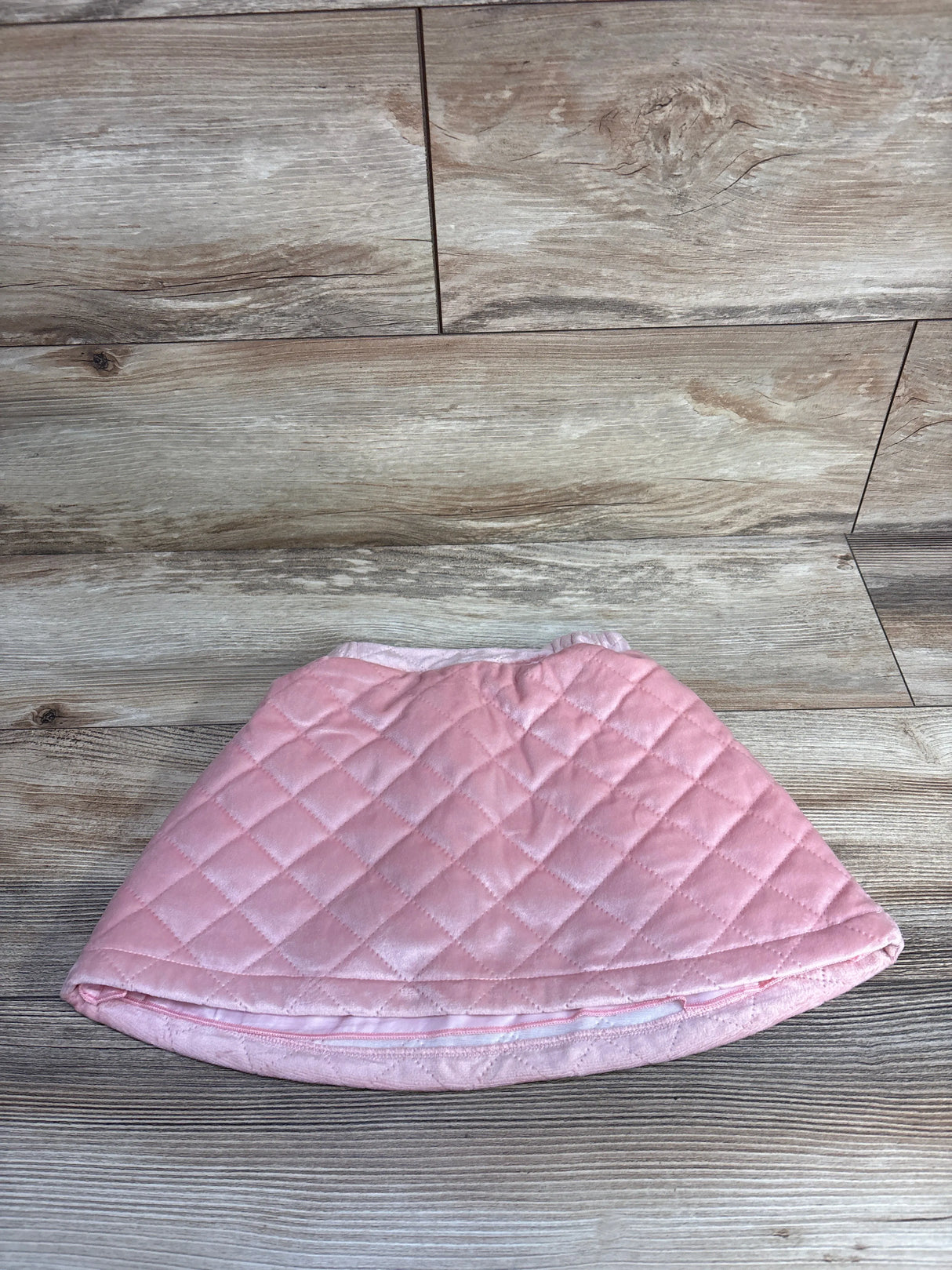 Quilted Velboa Skirt Pink sz 4-5T