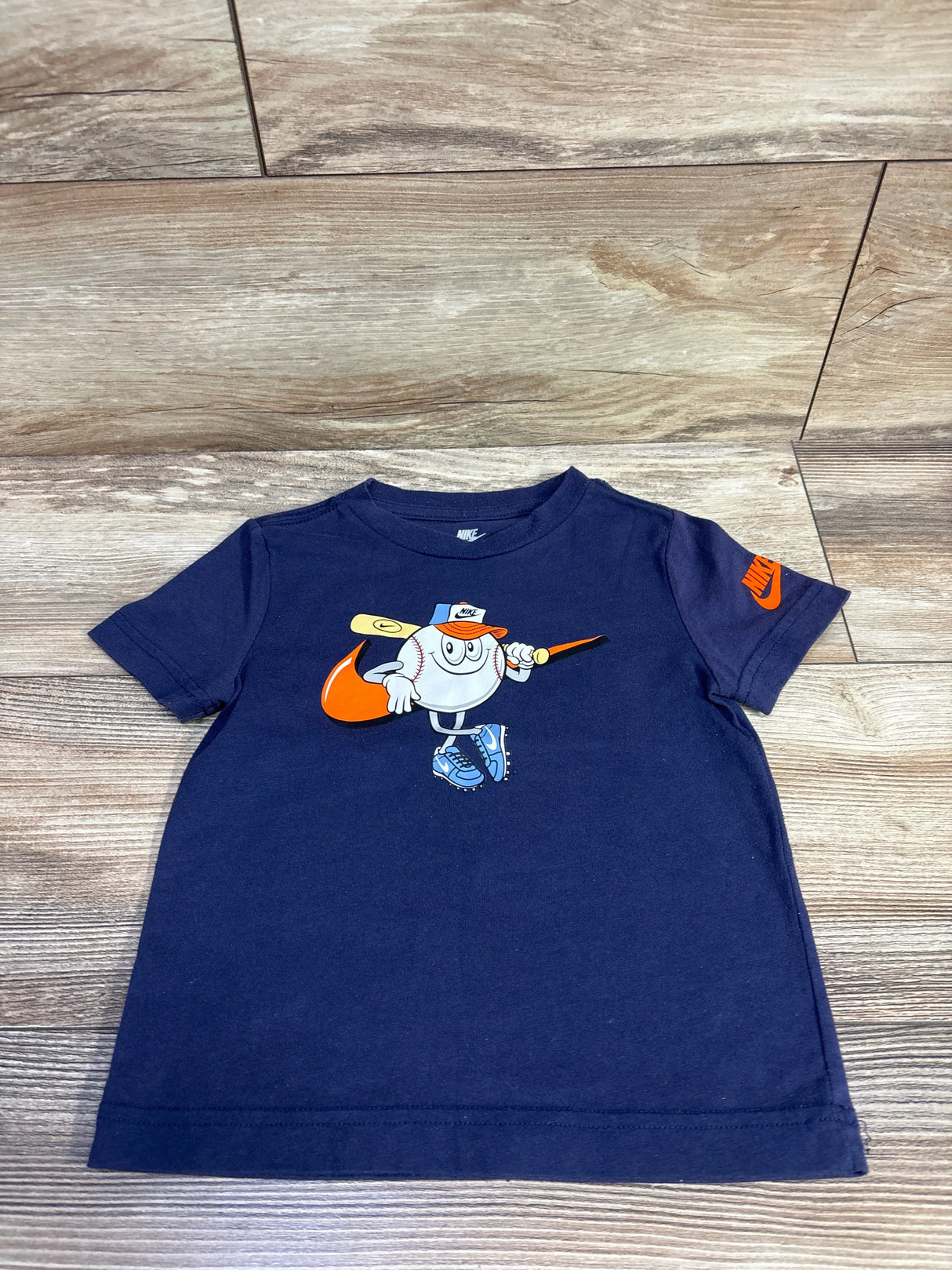 Nike Baseball Shirt Navy sz 3T