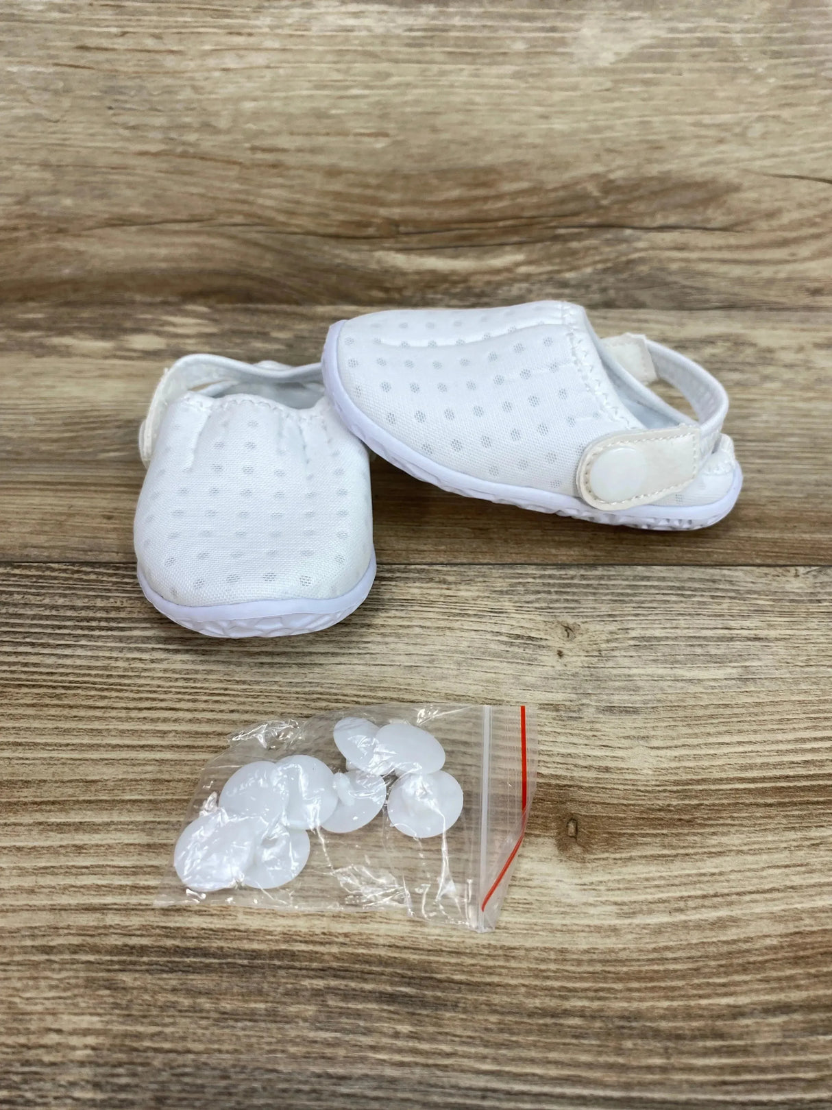 NEW Water Sport Sneakers White sz 6-12m - Me n Mommy To Be