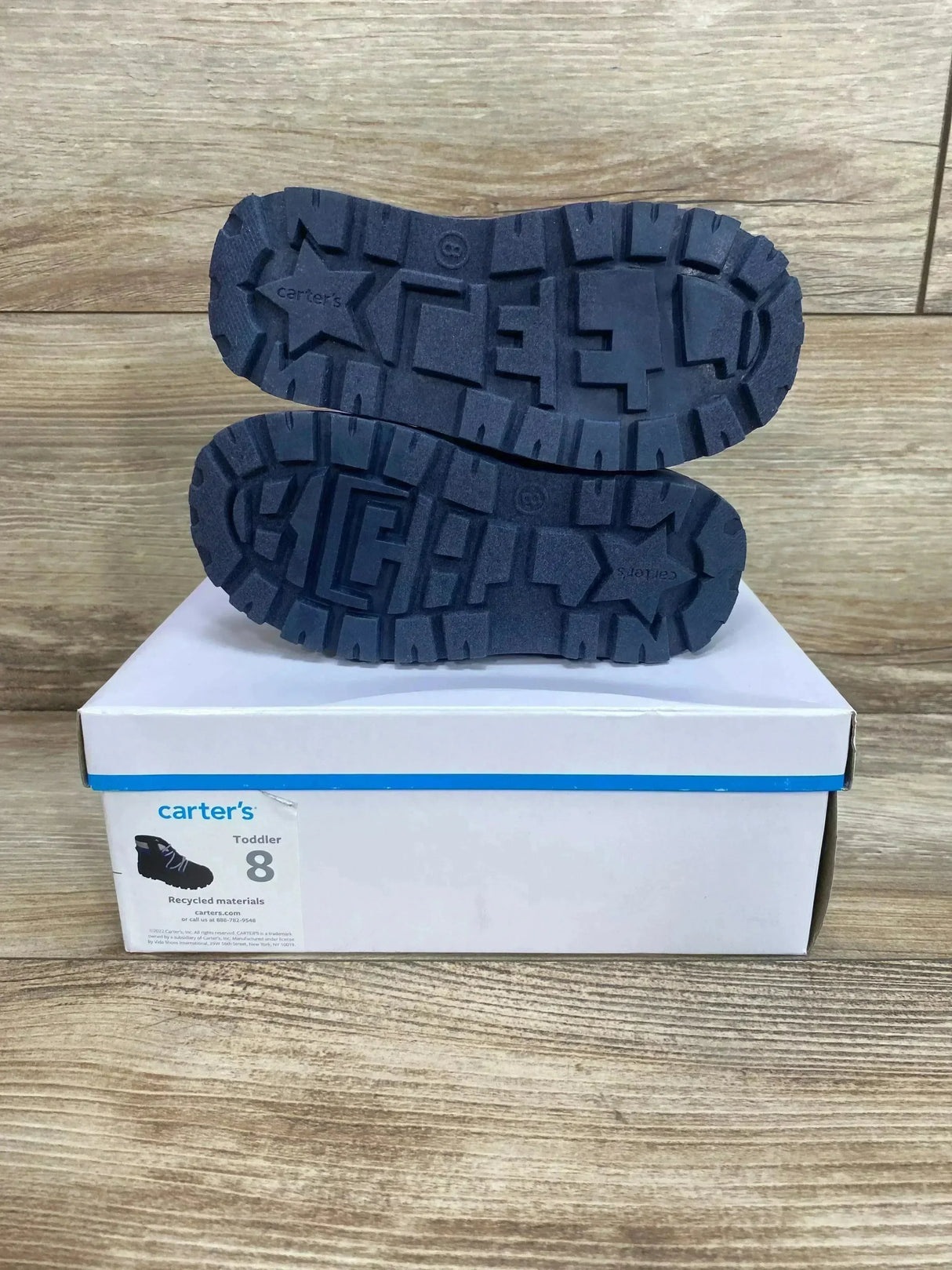 NWoT Carter's Toddler Fallon Boots Blue Sz 8c - Me n Mommy To Be