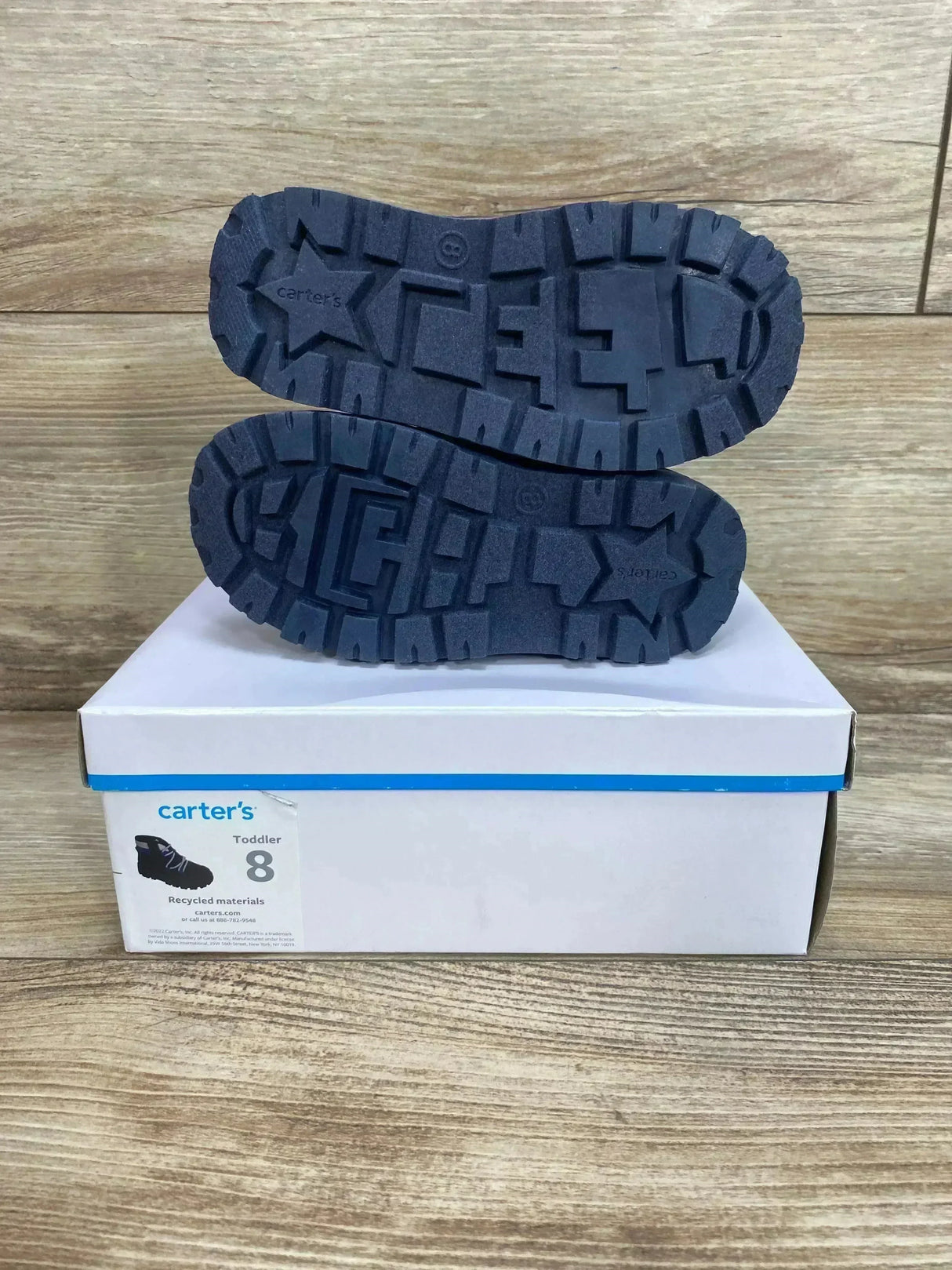 NWoT Carter's Toddler Fallon Boots Blue Sz 8c - Me n Mommy To Be