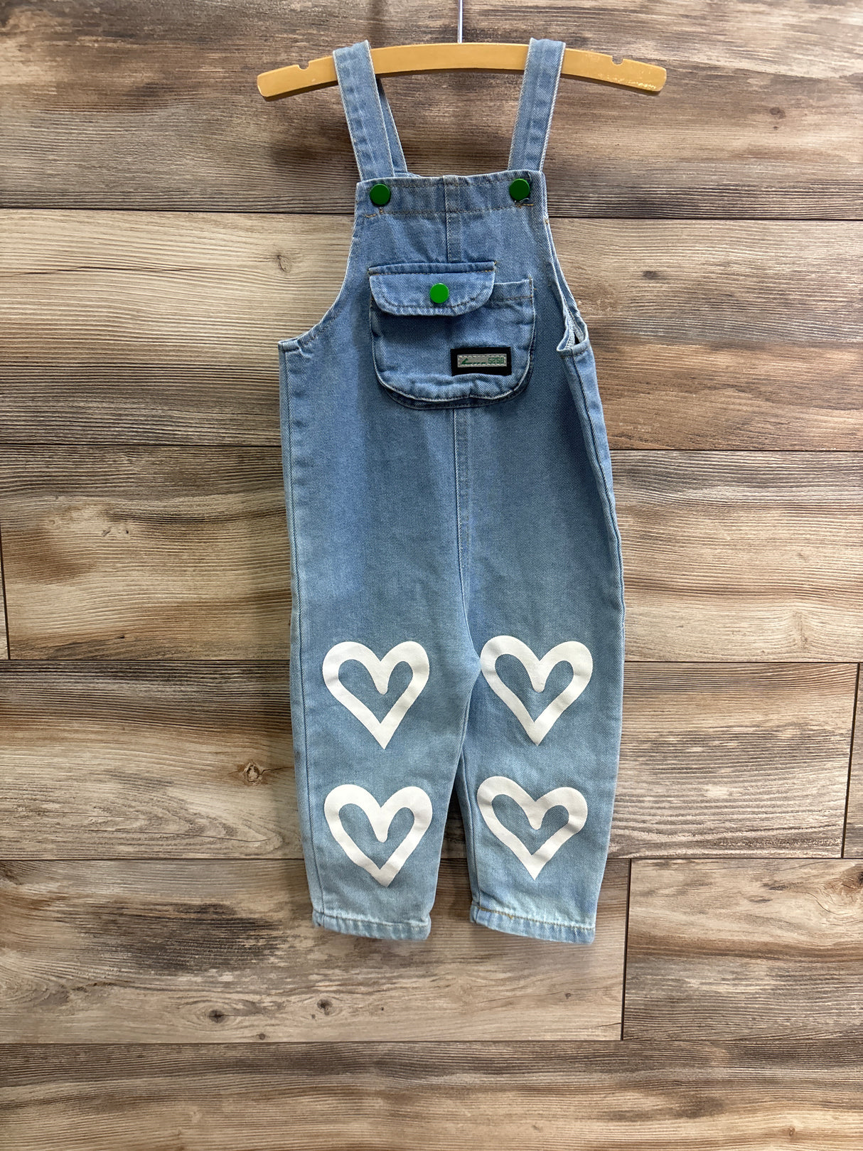 Shein Denim Overalls Blue sz 18-24m