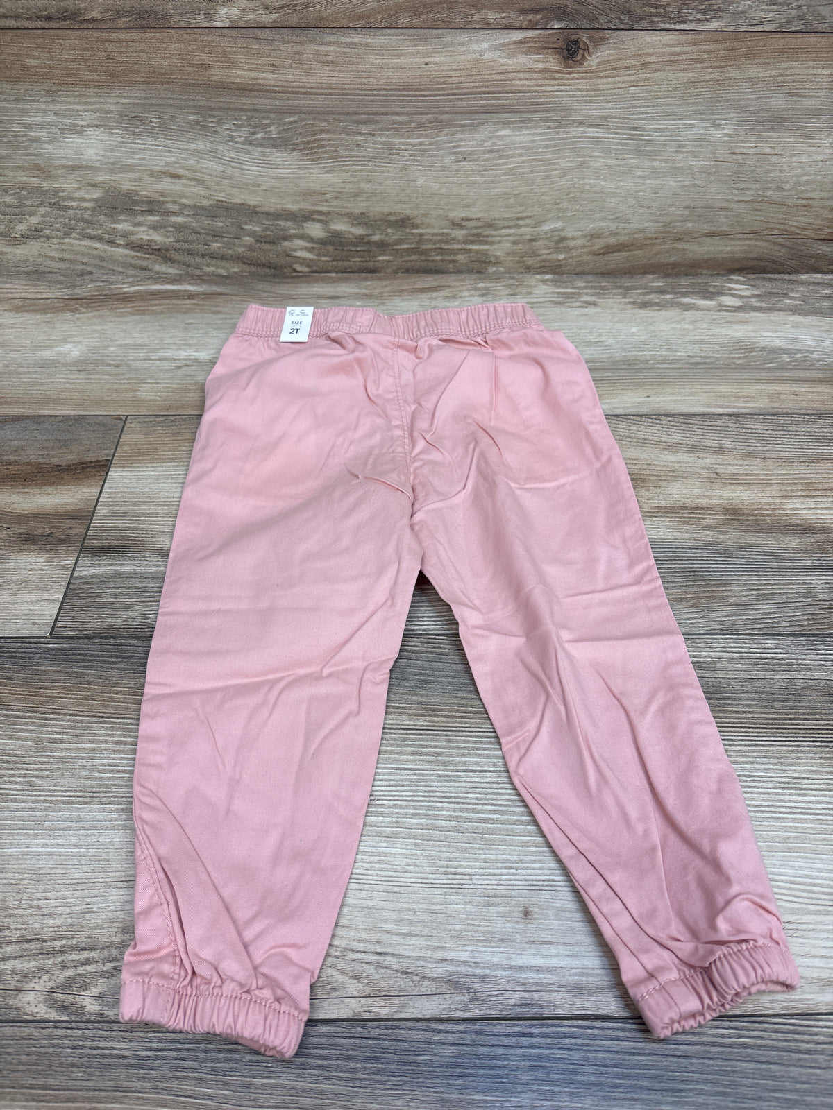 NEW Children's Place Twill Woven Pull On Jogger Pants Pink sz 2T