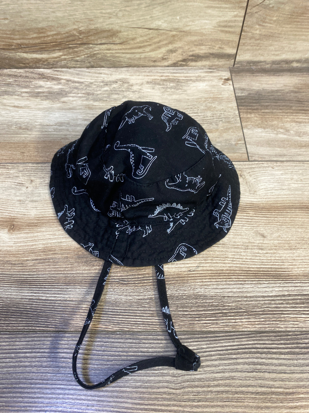 Dinosaur Print Bucket Hat Black sz 46cm