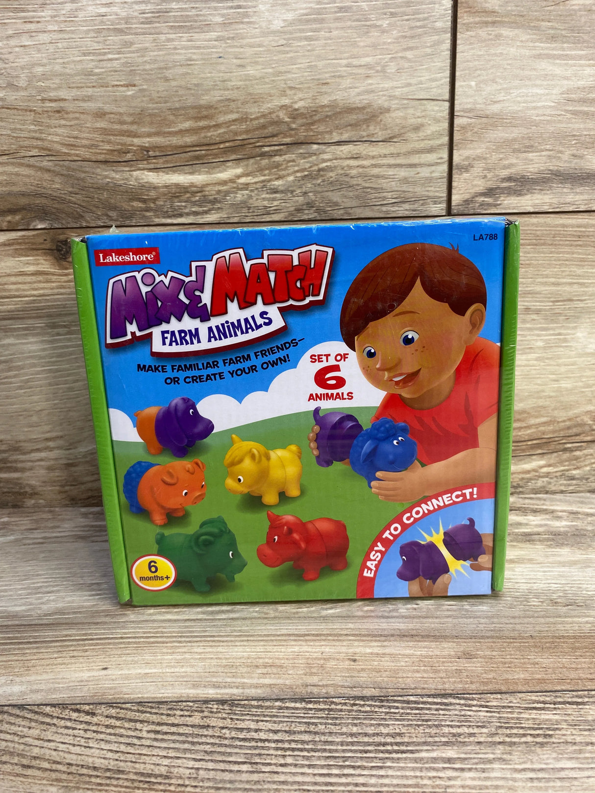 NEW Lakeshore Mix & Match Farm Animals, Set of 6 - Me n Mommy To Be