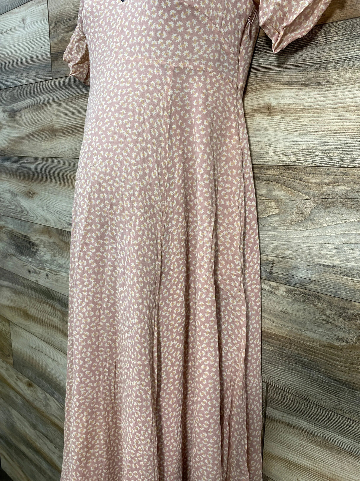 Hatch V-Neck Floral Dress Pink sz XS/0 - Me n Mommy To Be