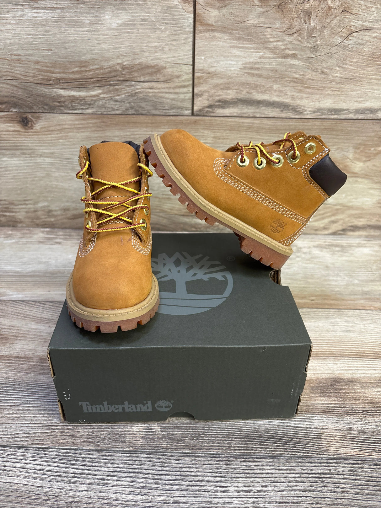 Timberland 6'' Premium Waterproof Boots in Wheat sz 7c