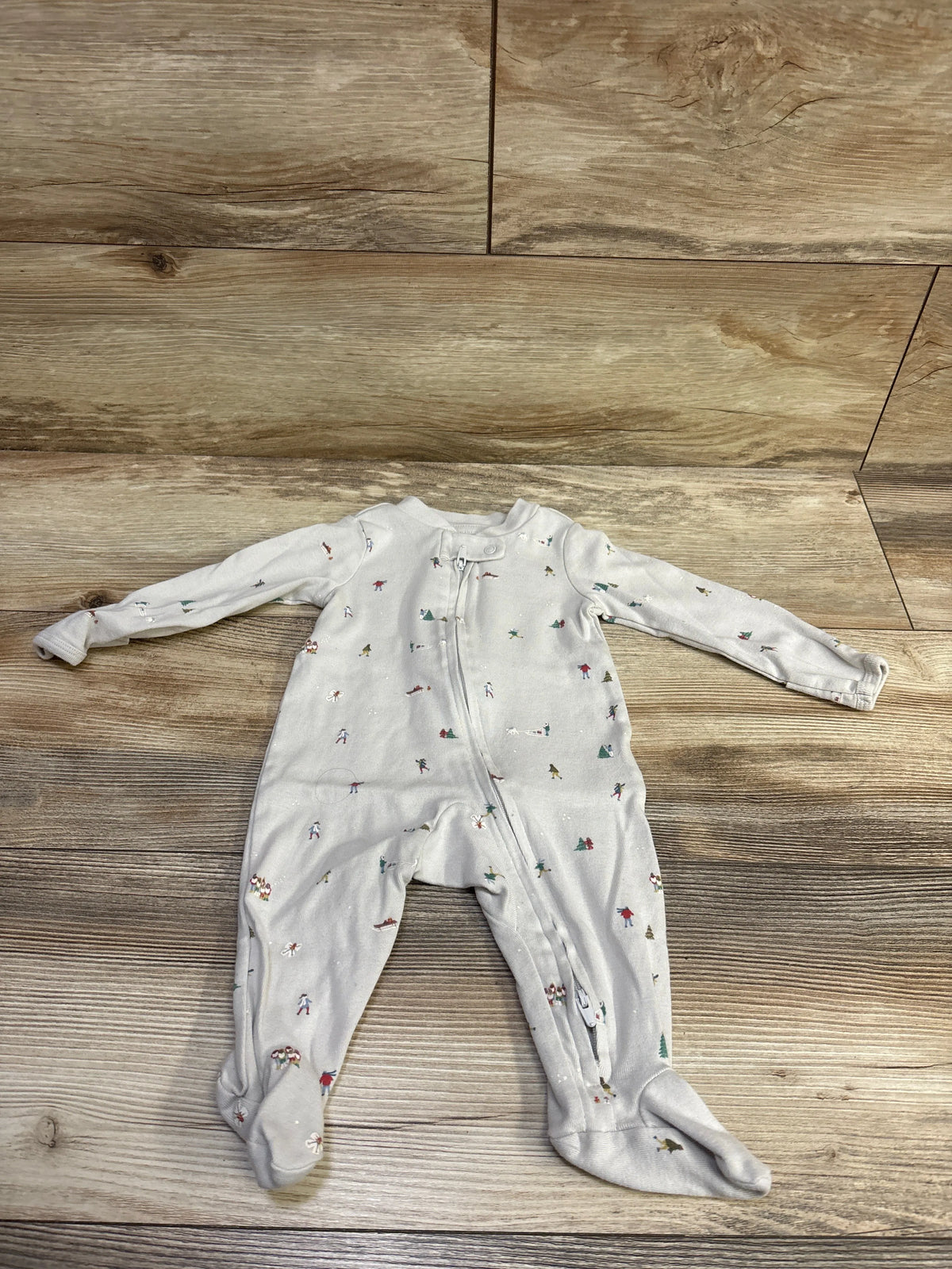 Little Planet Organic Holiday Sleeper Beige sz 3m