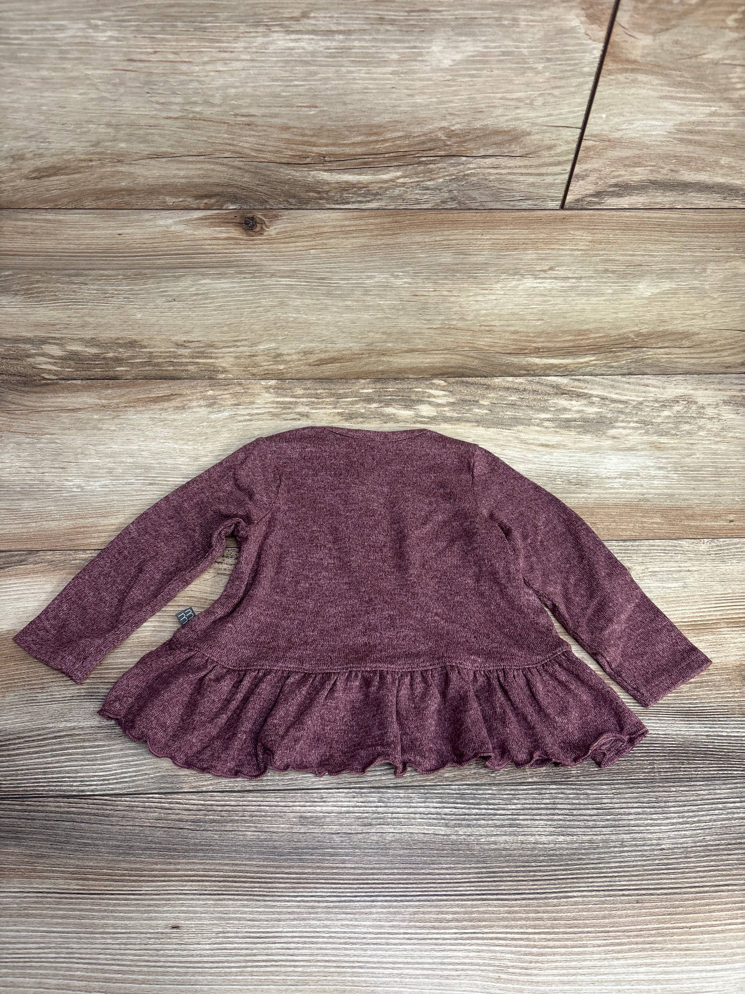 Modern Moments Peplum Shirt Mauve sz 6-9m