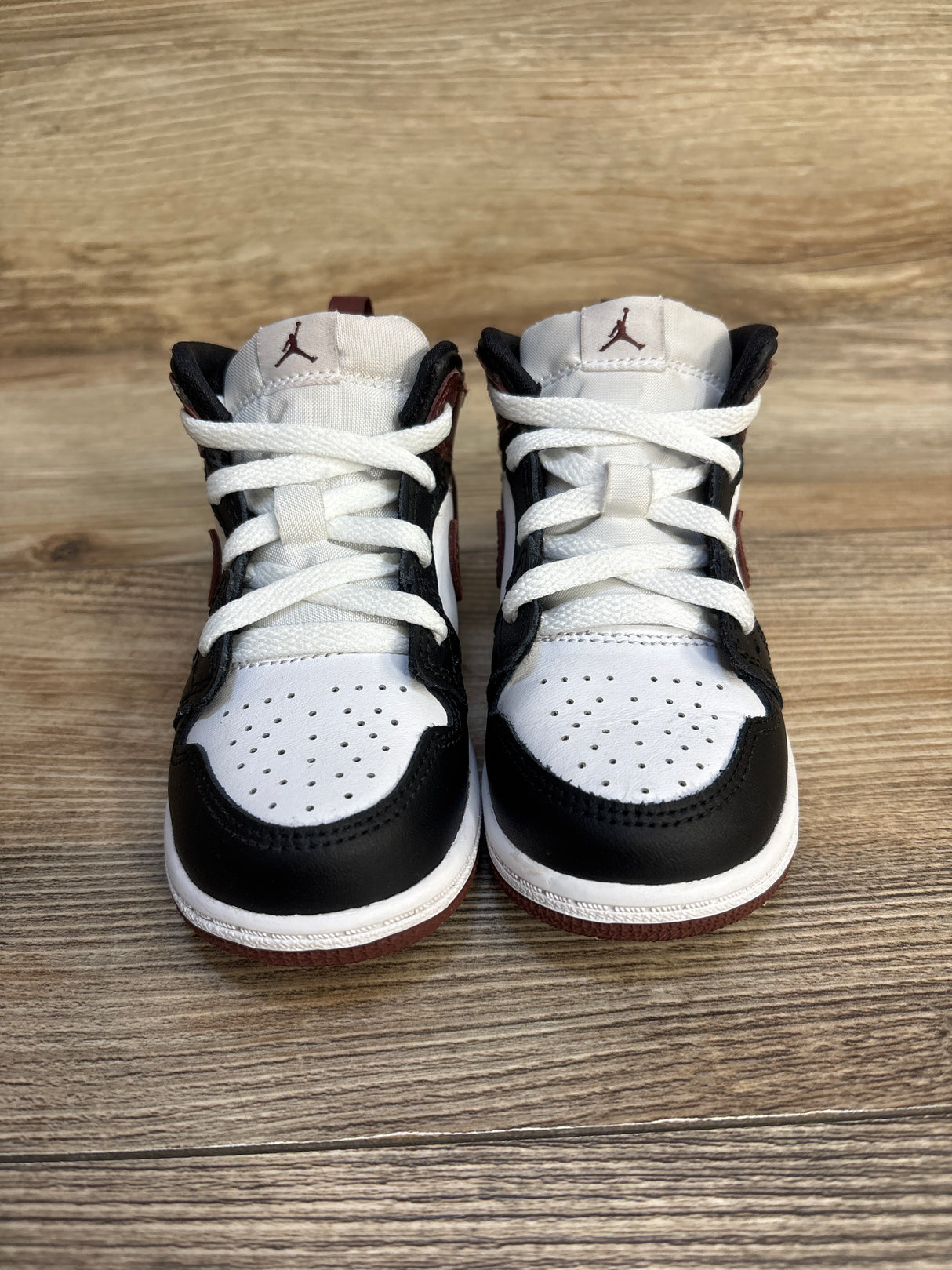 Air Jordan 1 Mid SE TD 'Dark Pony' Sneakers sz 8c