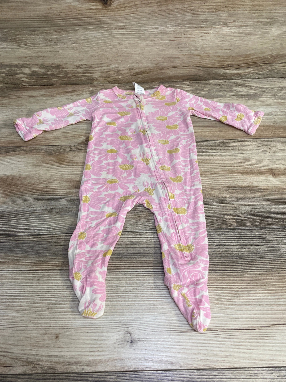Kate Quinn Floral Footie Pink sz Newborn - Me n Mommy To Be
