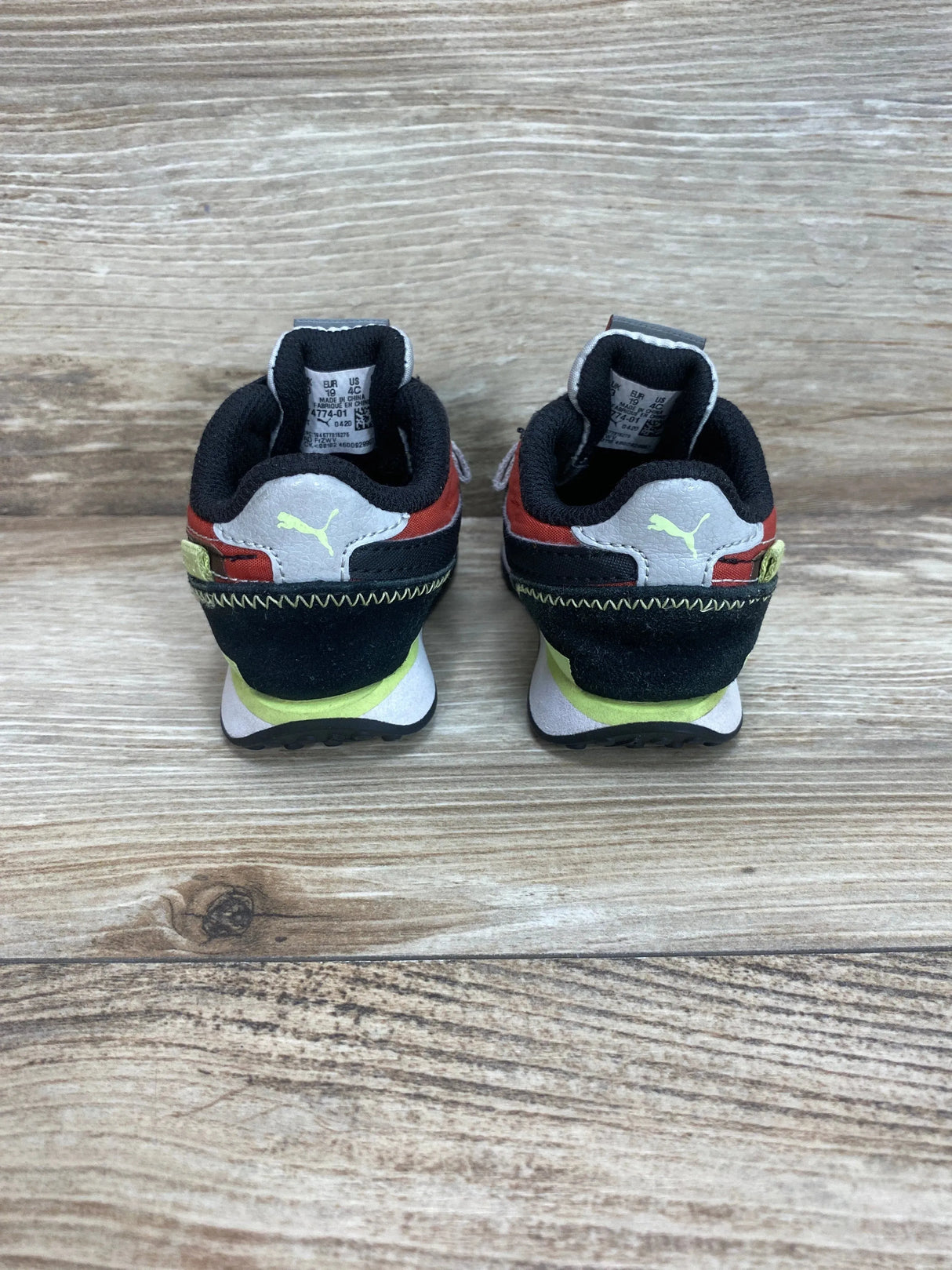 Puma Future Rider Play On Sneakers Fusion Coral sz 4c - Me n Mommy To Be