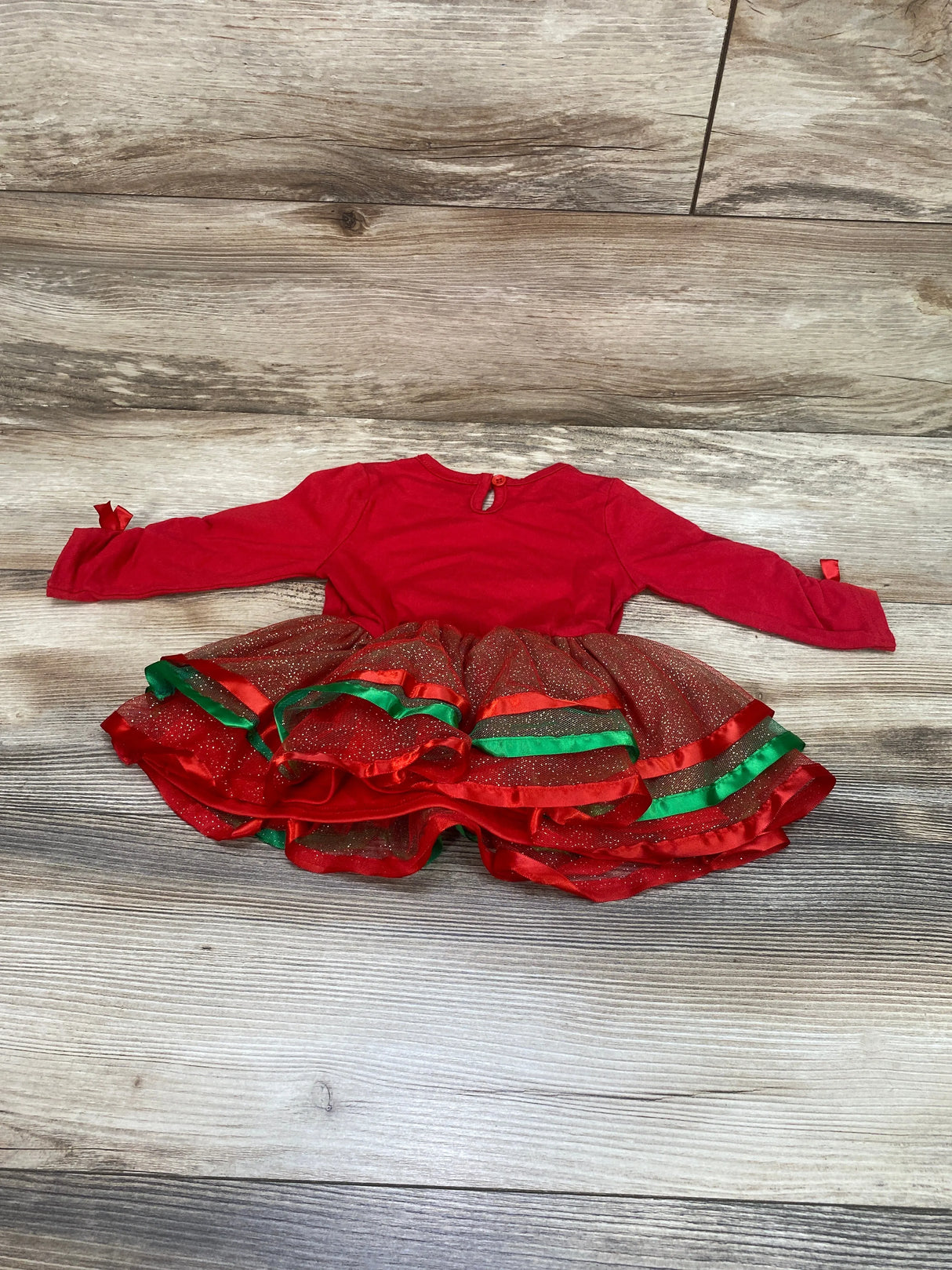 Little Lass Santa Tunic Set Red sz 18m - Me n Mommy To Be
