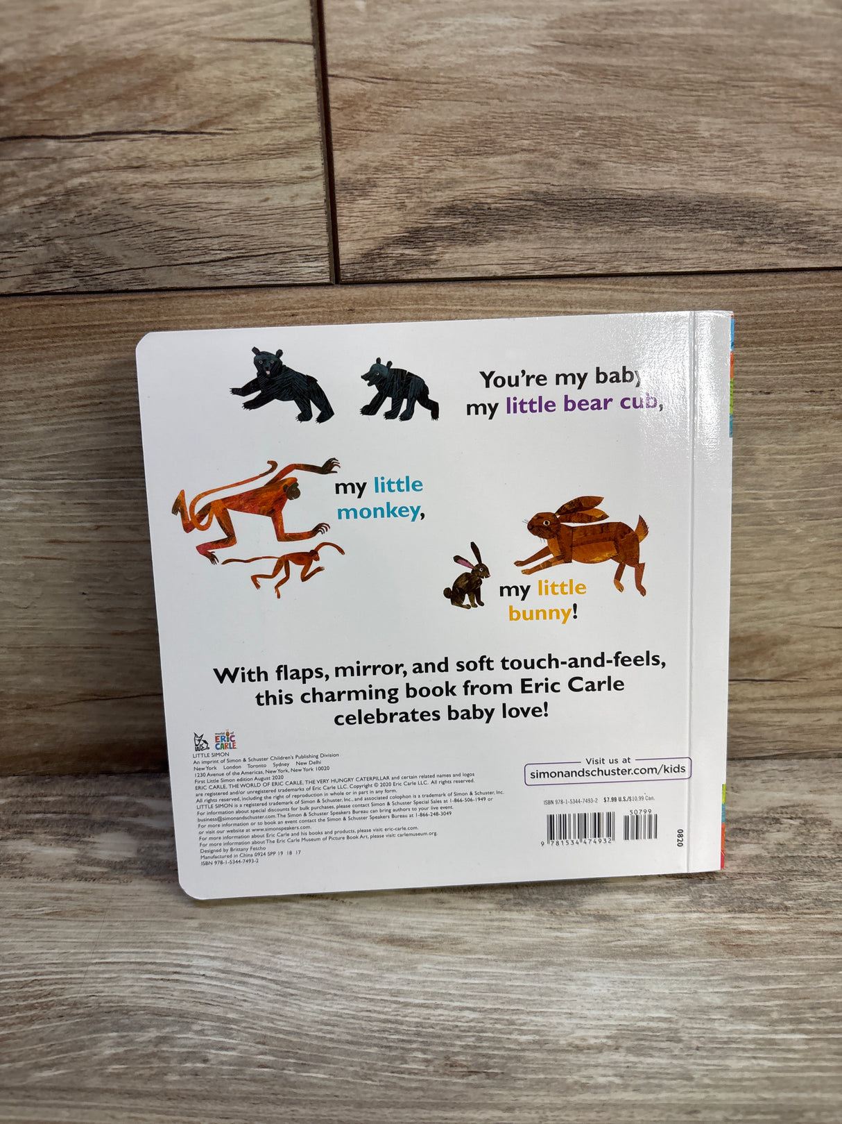 You're My Little Baby: A Touch-and-Feel Book (The World of Eric Carle) Board book