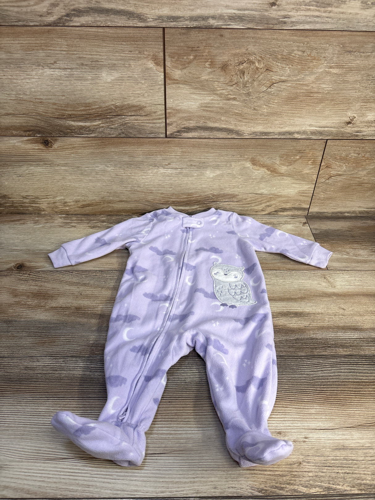 Carter's Blanket Sleeper Purple sz 6m