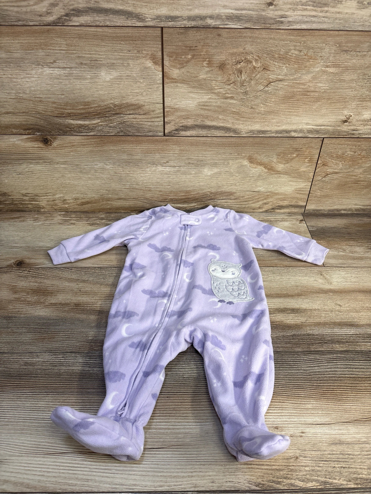Carter's Blanket Sleeper Purple sz 6m