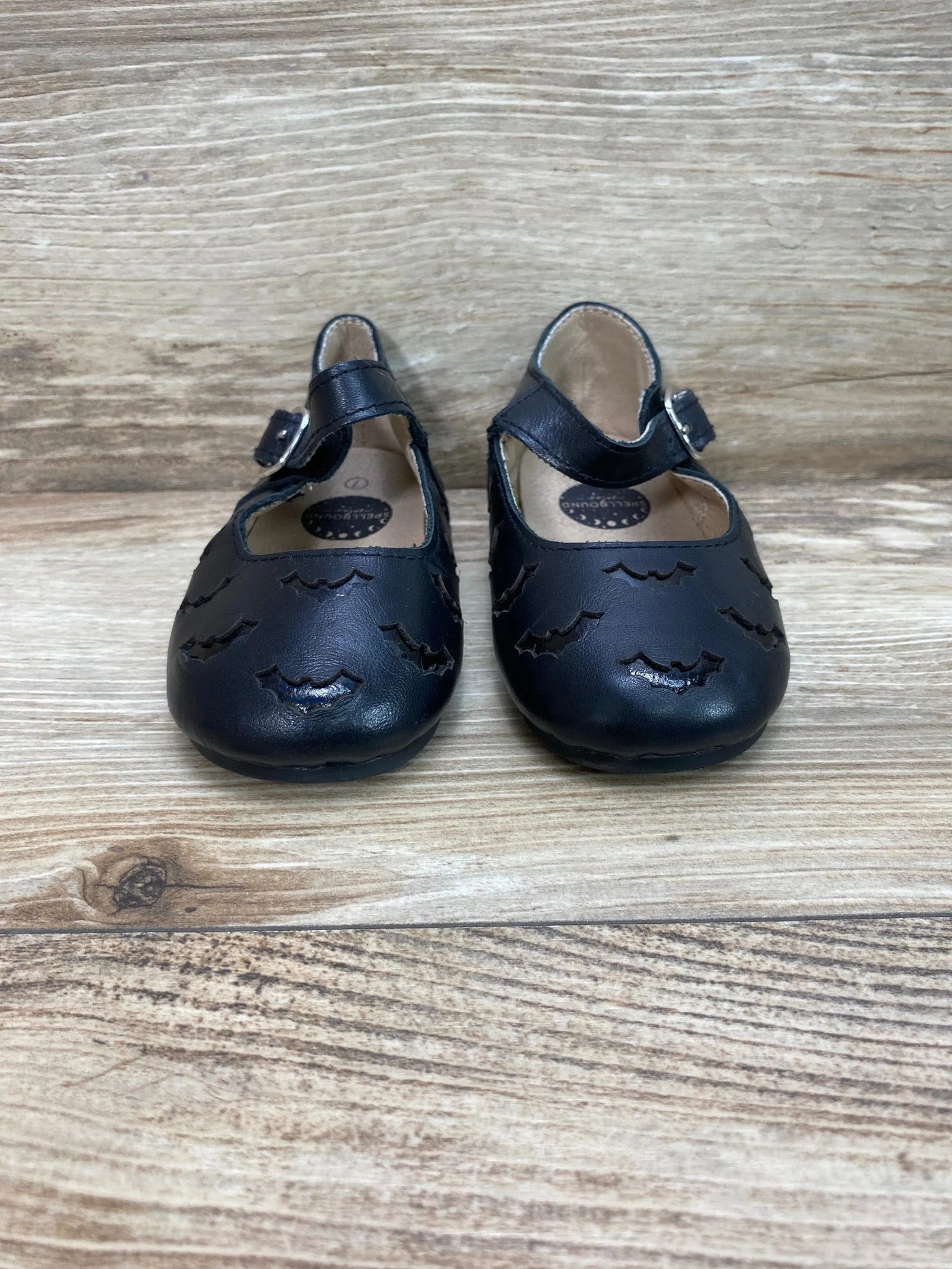 Spellbound Soles Mary Jane Flats Bats Cut Outs Black Sz 7c - Me n Mommy To Be