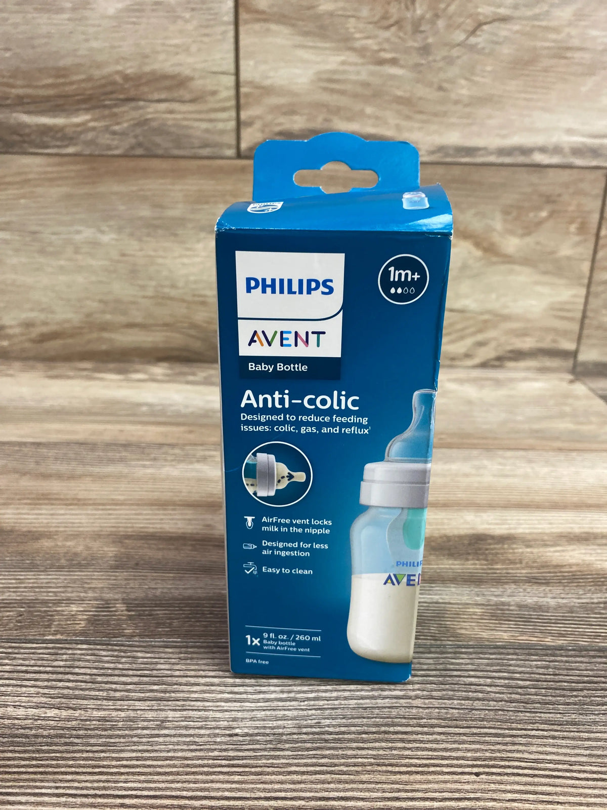 Me n Mommy To Be Philips Avent Anti-colic Baby Bottle with AirFree Vent, 9oz for 1m+