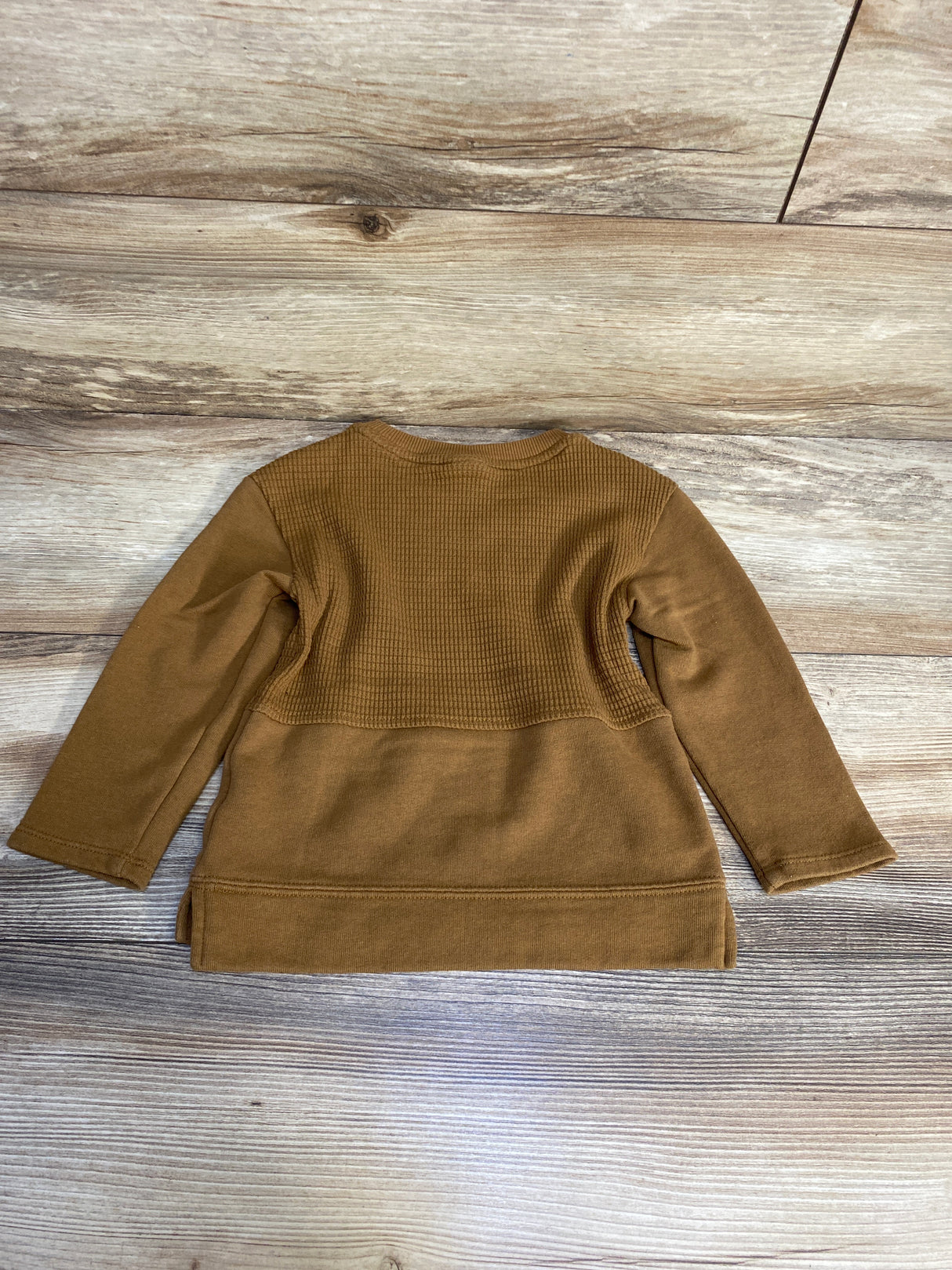 Art Class Waffle Knit Shirt Wheat sz 2T