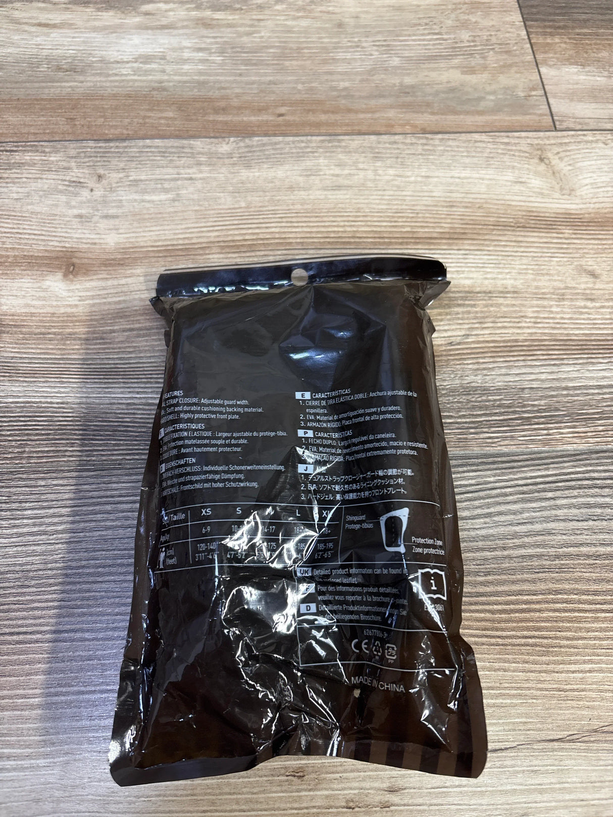 NEW TUV Football Shin Guards Grey