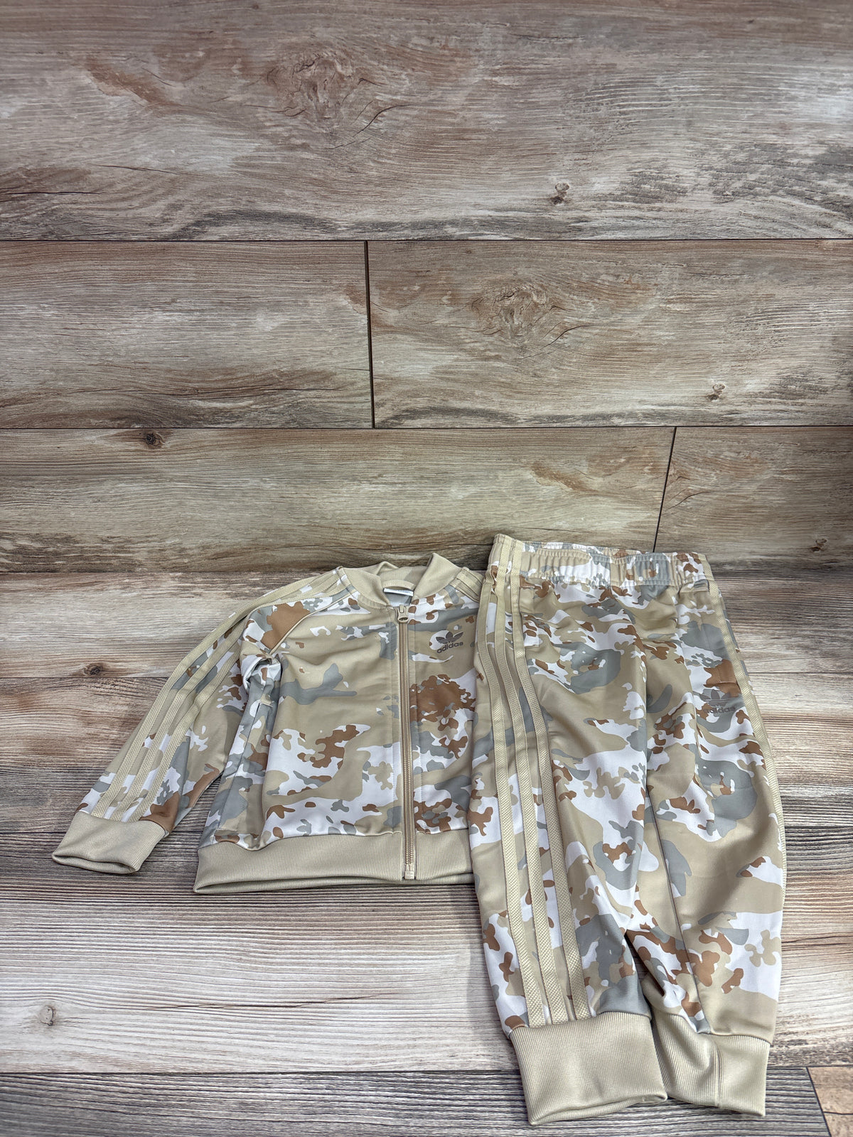 Adidas 2pc Tracksuit Set Camo sz 5T