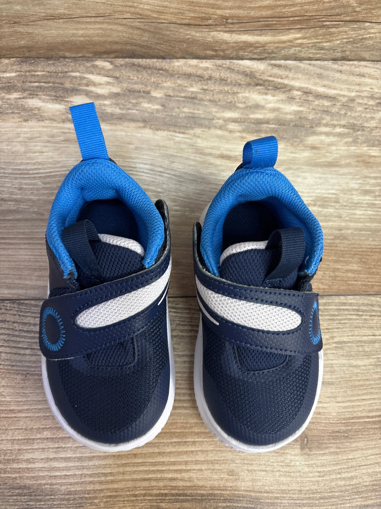 Nike Team Hustle D11 TD 'Midnight Navy Barely Volt' Sneakers sz 6c - Me n Mommy To Be