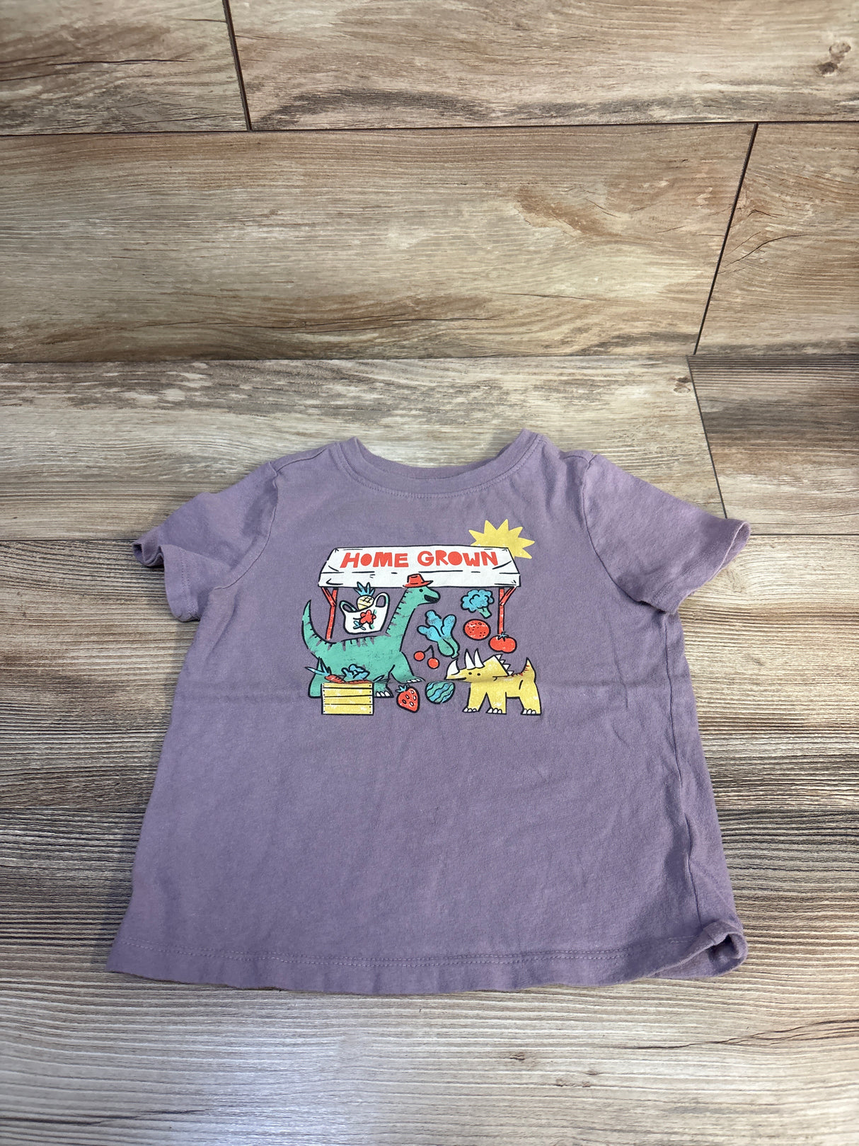 Old Navy Home Grown Shirt Purple sz 3T