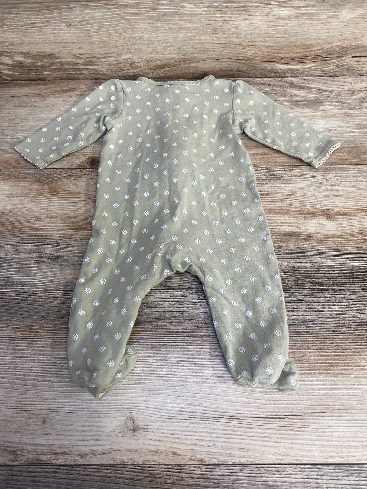 Carter's Bunny Sleeper Green sz 6m - Me n Mommy To Be