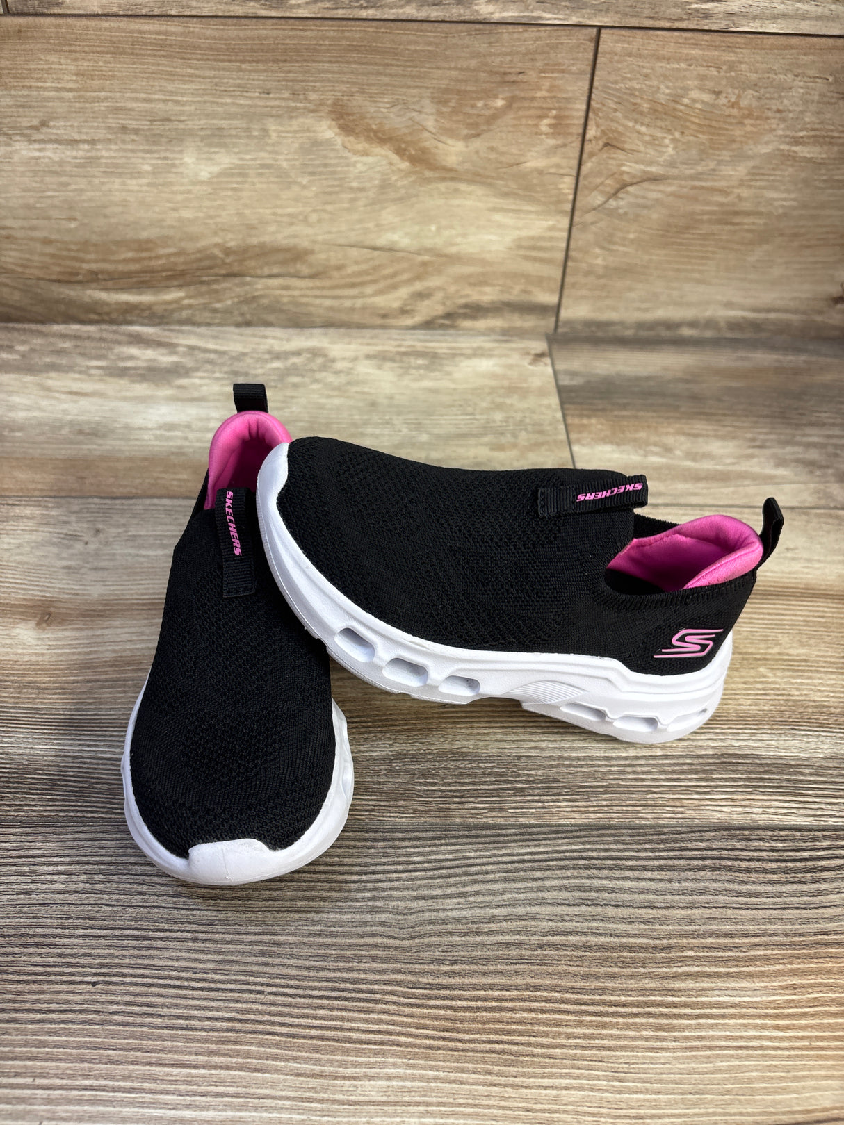 Skechers Glide Step Drift Slip On Sneakers Black sz 11c
