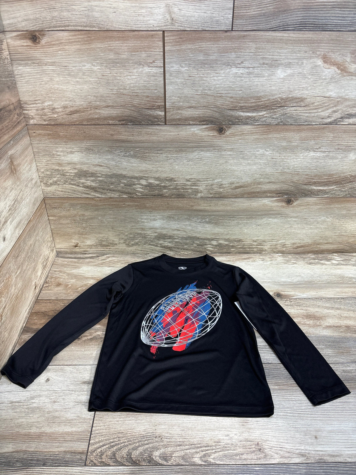 NEW Athletic Works Football Shirt Black sz 4-5T